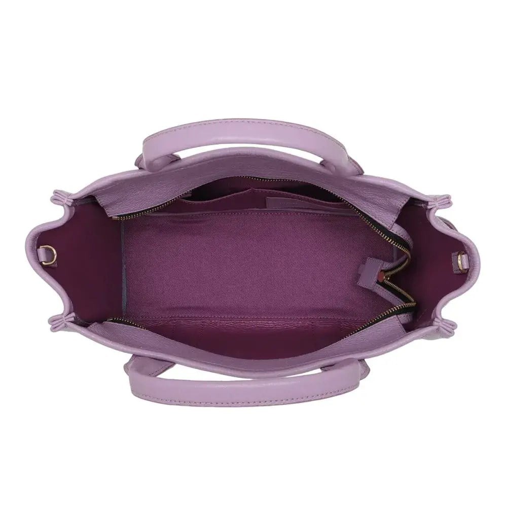 Marc Jacobs Marc Jacobs Kadın Çıkarılabilir Askılı Fermuarlı Deri Mor1 Omuz Çantası H004L01PF21-519