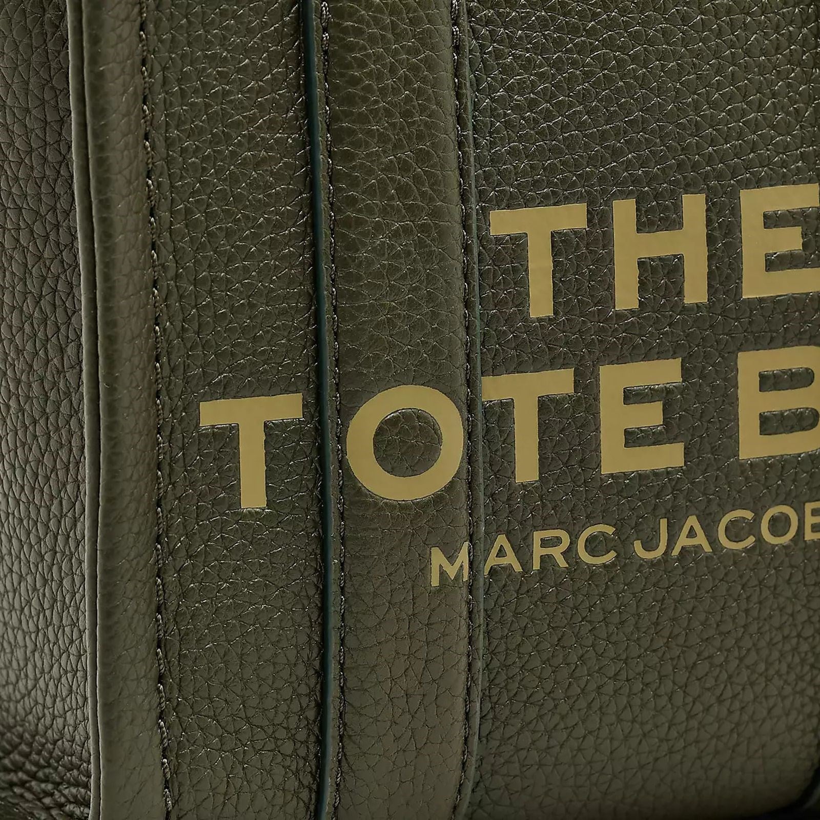 Marc Jacobs Marc Jacobs Kadın Fermuar Kapamalı Logo Detaylı Deri Mini Haki Omuz Çantası H053L01RE22-305