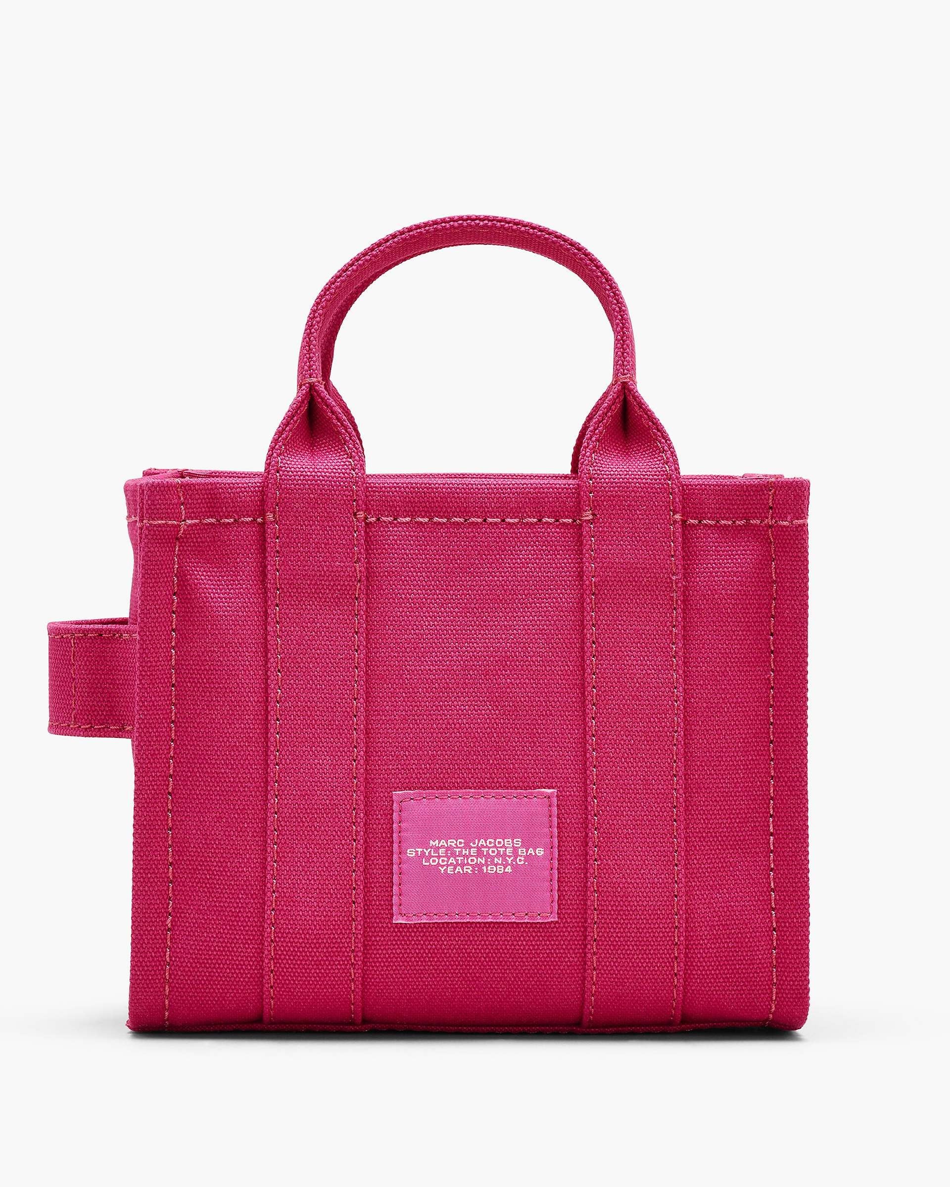 Marc Jacobs Marc Jacobs Kadın Fermuar Kapatmalı Ayarlanabilir ve Çıkarılabilir Pamuklu Kanvas Pembe Omuz Çantası 2R4HCR021H03-669