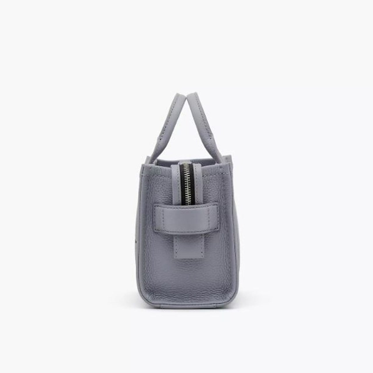 Marc Jacobs Marc Jacobs Kadın Fermuar Kapamalı Logo Detaylı Deri Mini Gri Omuz Çantası H053L01RE22-050