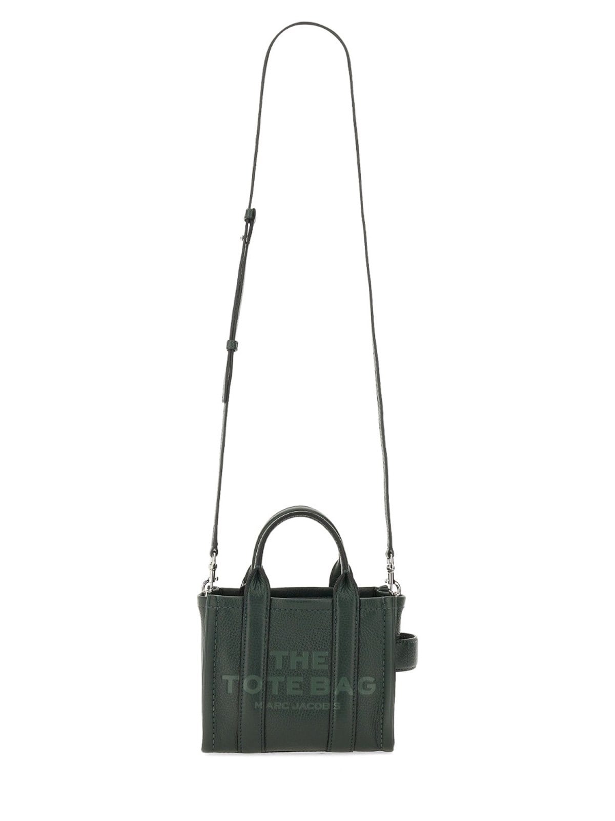 Marc Jacobs Marc Jacobs Kadın Fermuar Kapamalı Logo Detaylı Deri Mini Yeşil Omuz Çantası H053L01RE22-308
