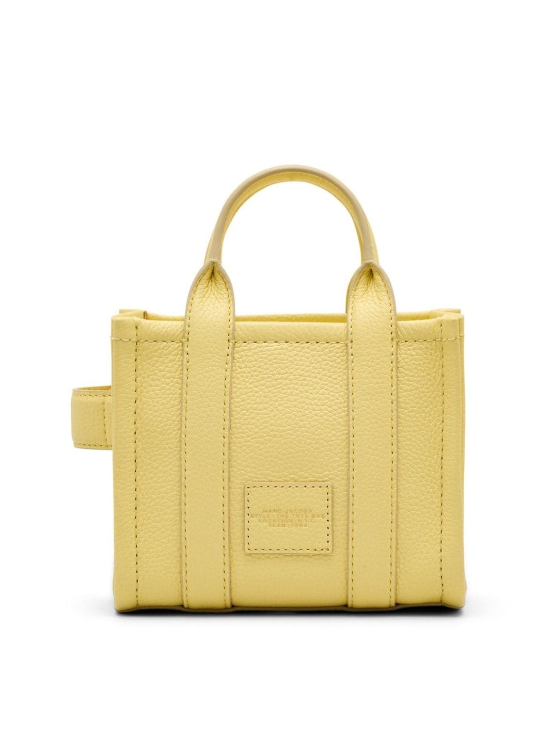 Marc Jacobs Marc Jacobs Kadın Fermuar Kapamalı Logo Detaylı Deri Mini Sarı Omuz Çantası H053L01RE22-740