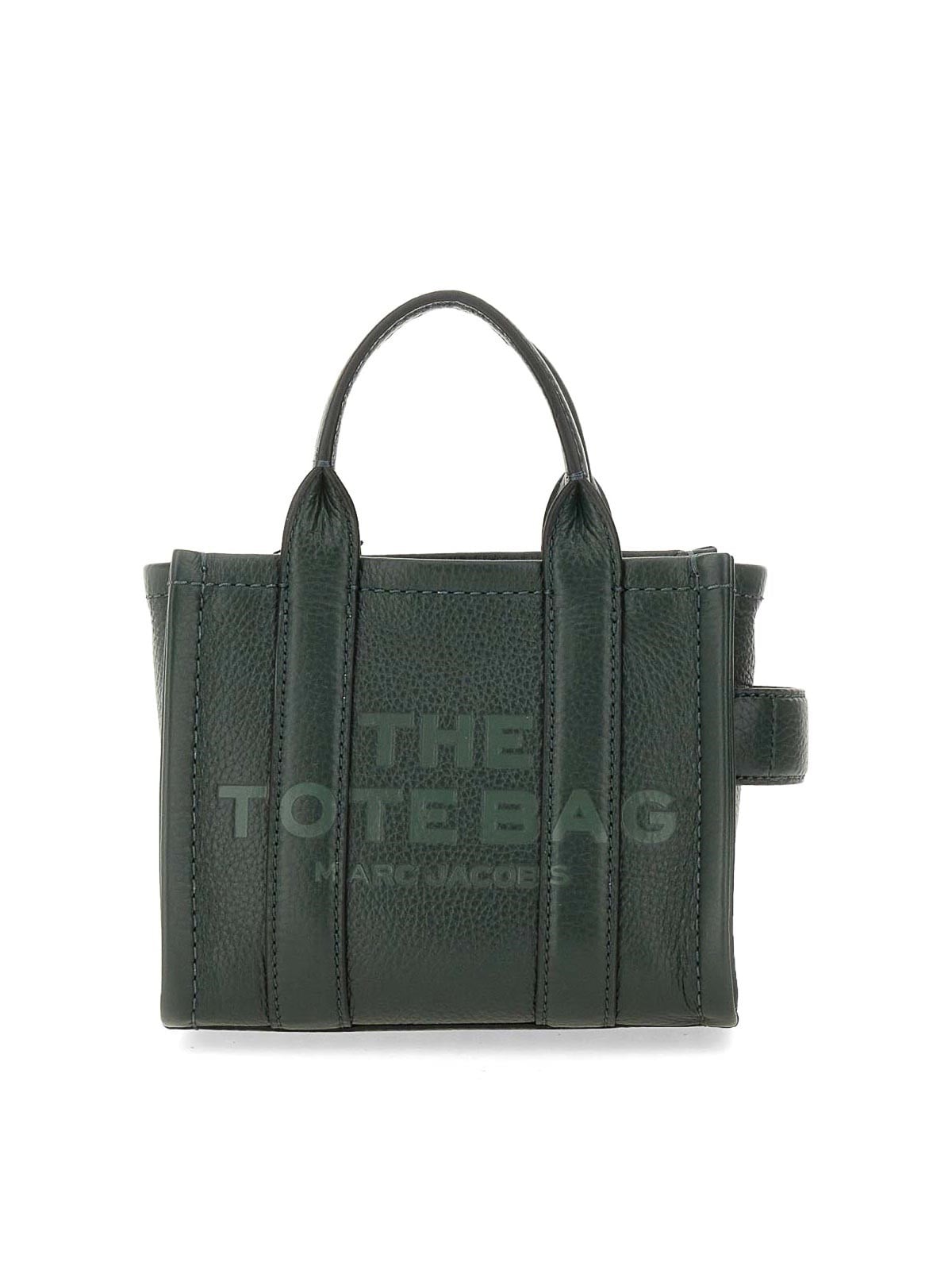 Marc Jacobs Marc Jacobs Kadın Fermuar Kapamalı Logo Detaylı Deri Mini Yeşil Omuz Çantası H053L01RE22-308