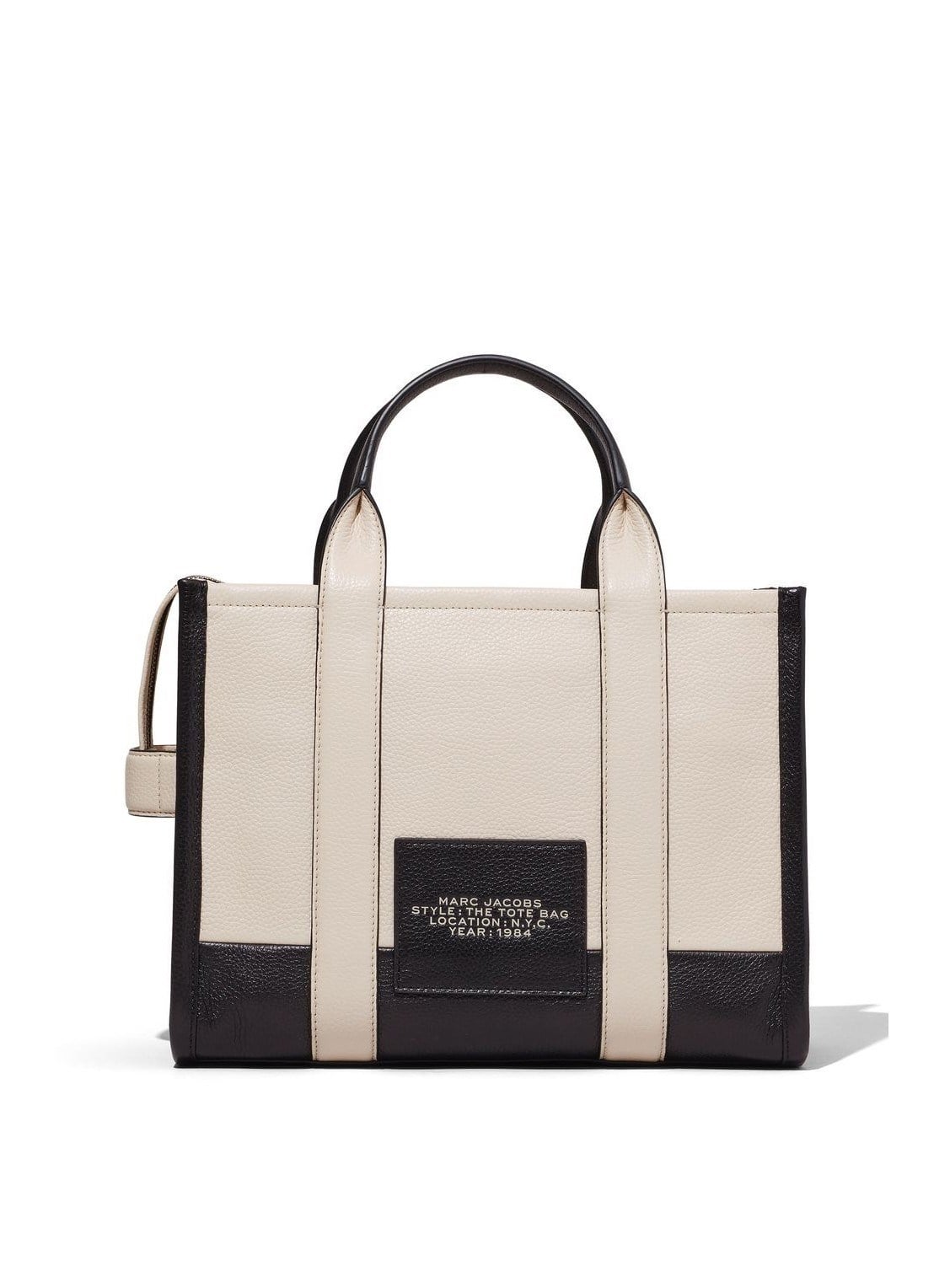 Marc Jacobs Marc Jacobs Kadın Fermuar Kapamalı Çıkarılabilir Uzun Askılı Deri Ekru Omuz Çantası H007L01RE22-112