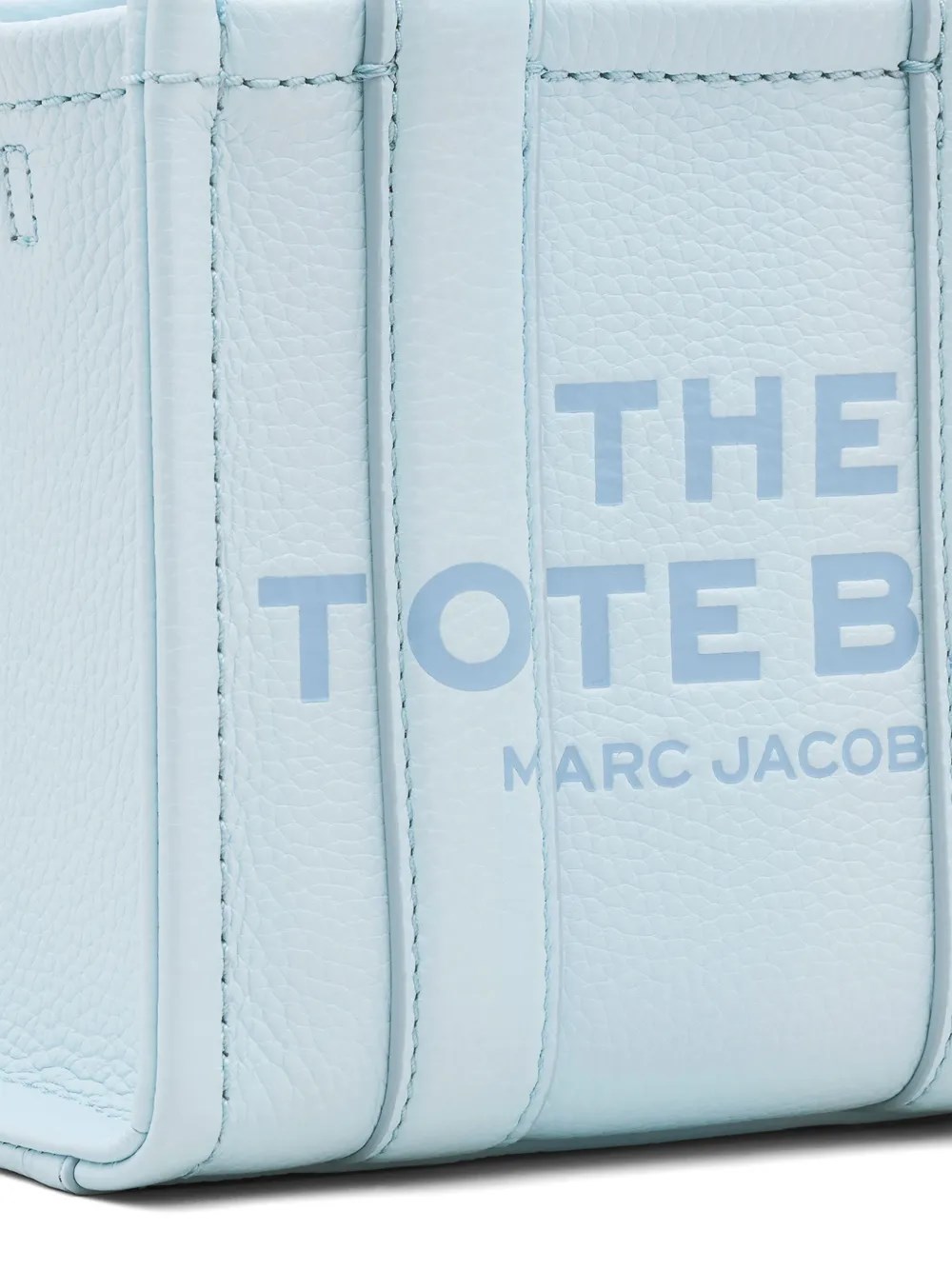 Marc Jacobs Marc Jacobs Kadın Fermuar Kapamalı Logo Detaylı Deri Mini Mavi1 Omuz Çantası H053L01RE22-465