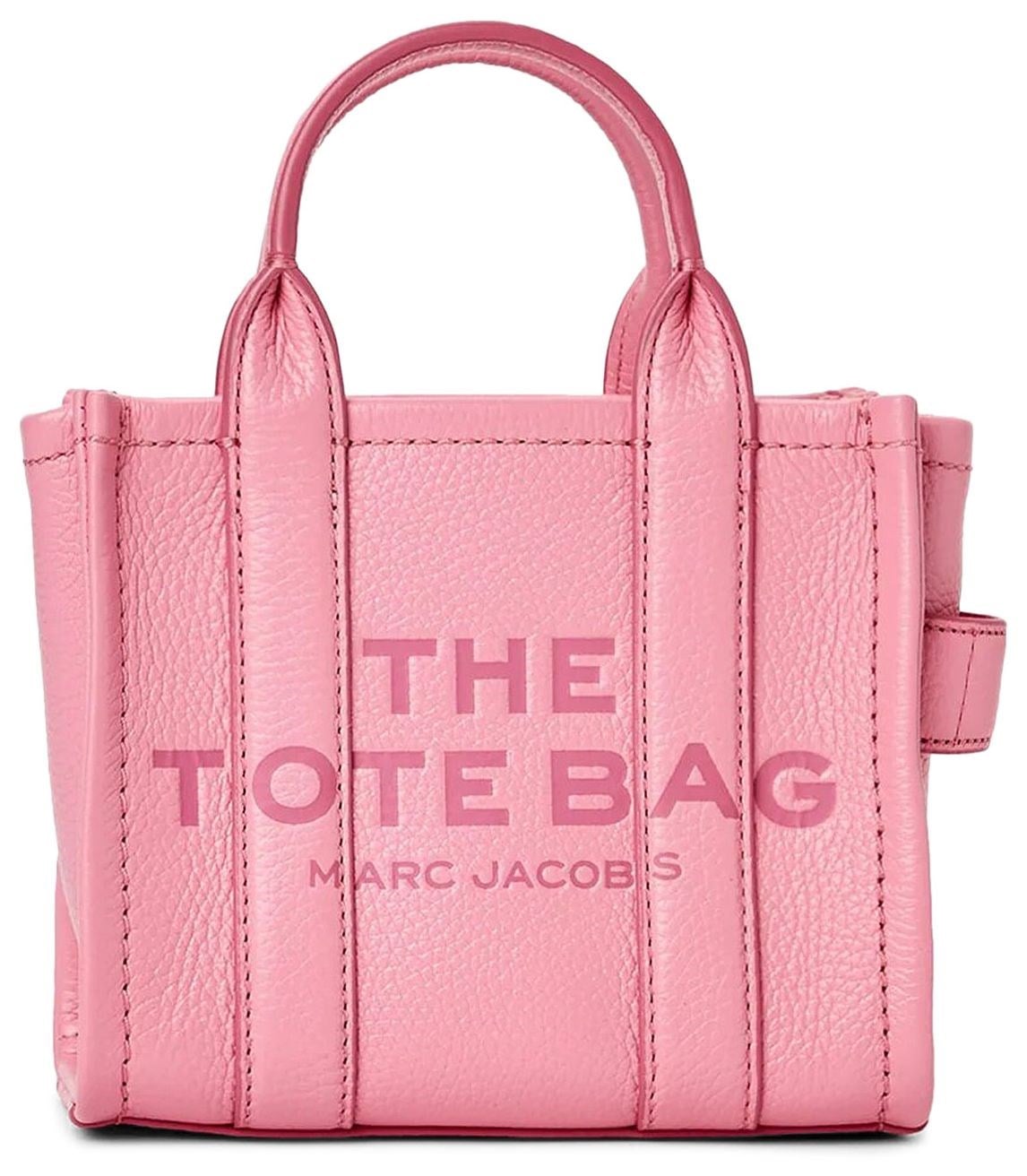 Marc Jacobs Marc Jacobs Kadın Fermuar Kapamalı Logo Detaylı Deri Mini Pembe2 Omuz Çantası H053L01RE22-675