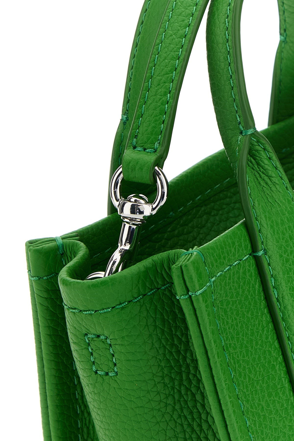 Marc Jacobs Marc Jacobs Kadın Fermuar Kapamalı Logo Detaylı Deri Mini Yeşil1 Omuz Çantası H053L01RE22-310