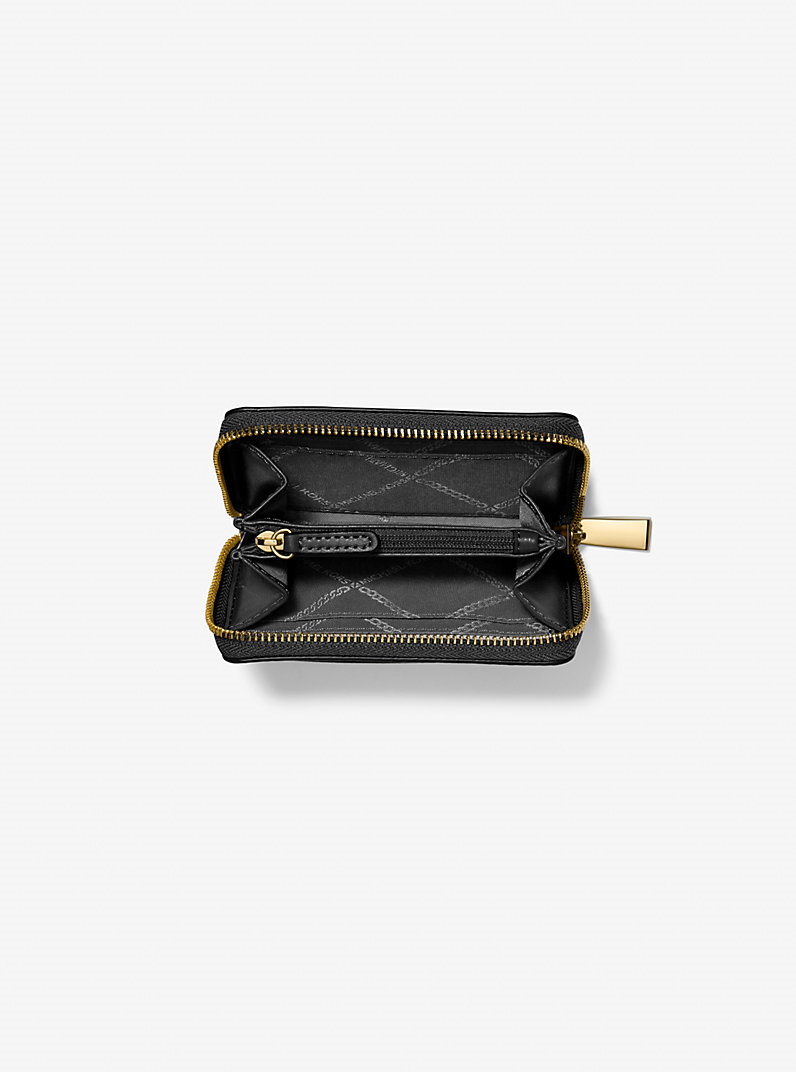Michael Kors Michael Kors Kadın Kabartma Logo Detaylı Fermuarlı Ekstra Bölmeli Siyah Cüzdan 32T4GJ6Z5L-BLACK