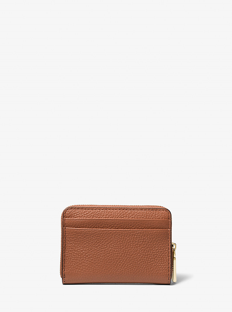 Michael Kors Michael Kors Kadın Kabartma Logo Detaylı Fermuarlı Ekstra Bölmeli Kahverengi Cüzdan 32T4GJ6Z5L-LUGGAGE