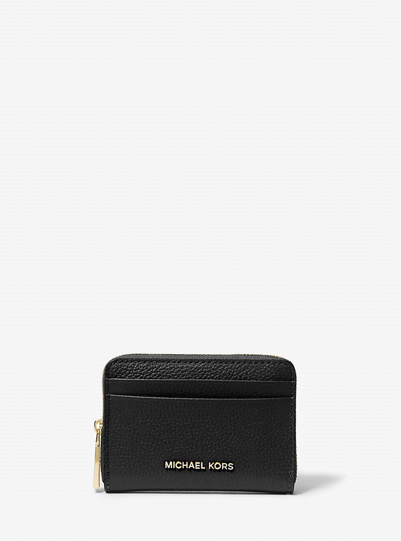 Michael Kors Michael Kors Kadın Kabartma Logo Detaylı Fermuarlı Ekstra Bölmeli Siyah Cüzdan 32T4GJ6Z5L-BLACK