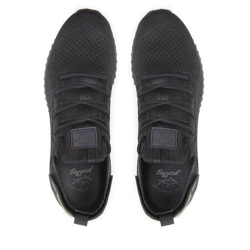 Paul Shark Paul Shark Erkek Bağcıklı Yürüyüş Logo Detaylı Siyah Sneaker 22418012-103