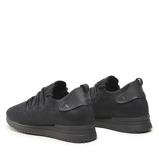 Paul Shark Paul Shark Erkek Bağcıklı Yürüyüş Logo Detaylı Siyah Sneaker 22418012-103