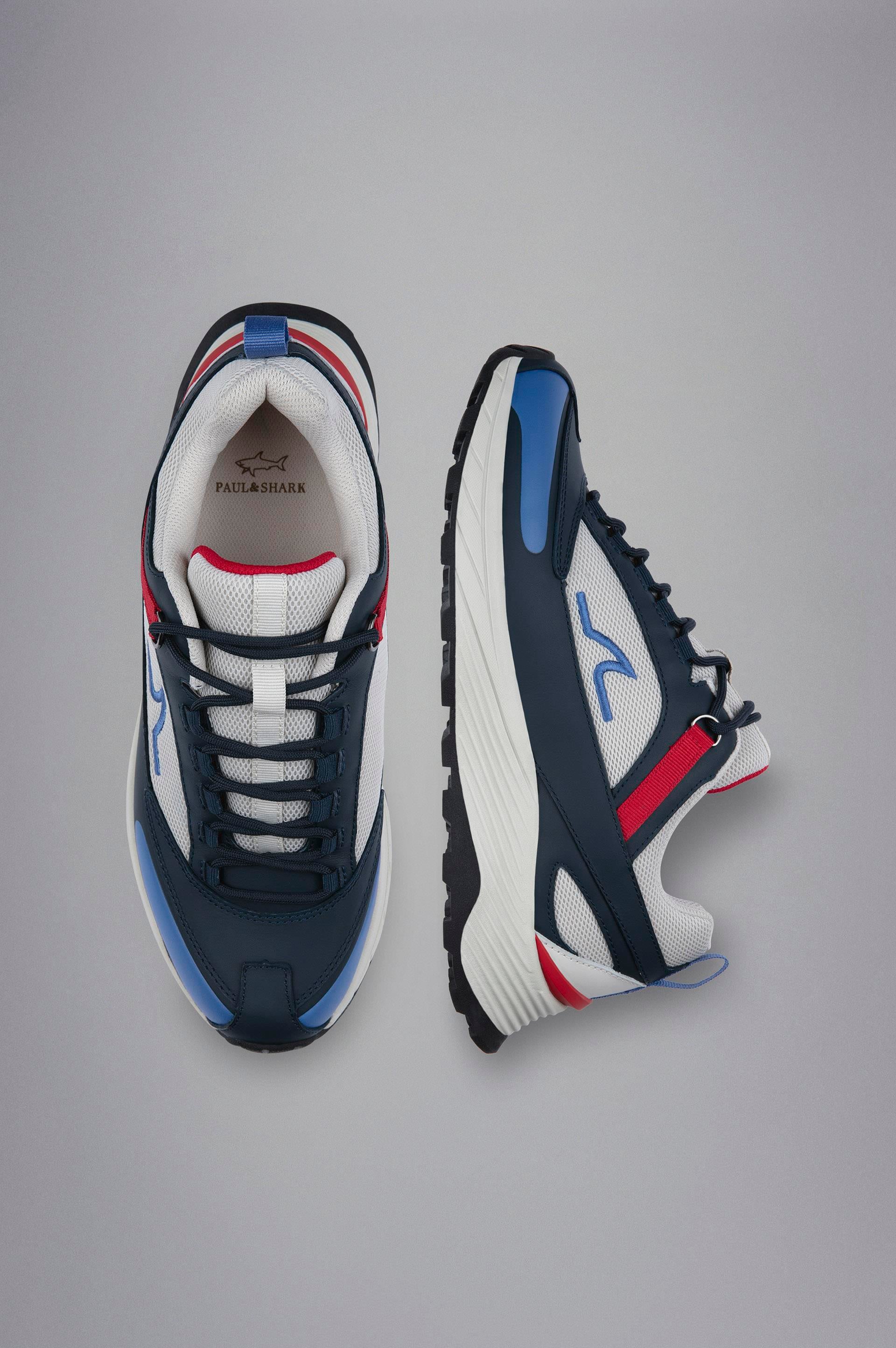 Paul Shark Paul Shark Erkek Bağcıklı Yürüyüş Logo Detaylı Lacivert Sneaker 24418008-I10