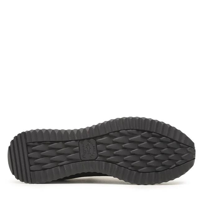 Paul Shark Paul Shark Erkek Bağcıklı Yürüyüş Logo Detaylı Siyah Sneaker 22418012-103