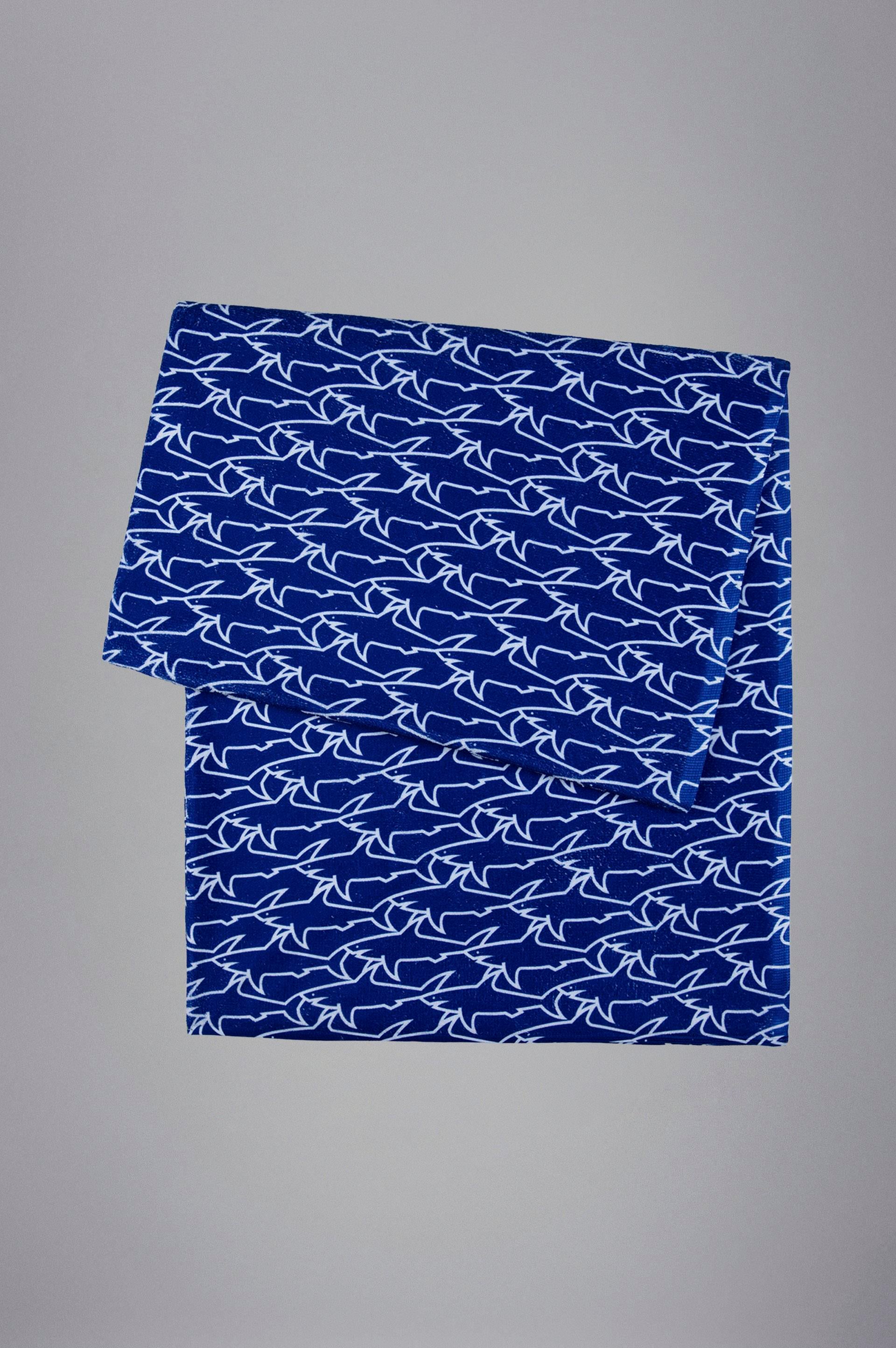 Paul Shark Paul Shark Erkek Çabuk Kuruyan Kumaşlı Normal Kesim Beyaz Plaj Havlusu 24417053-L11