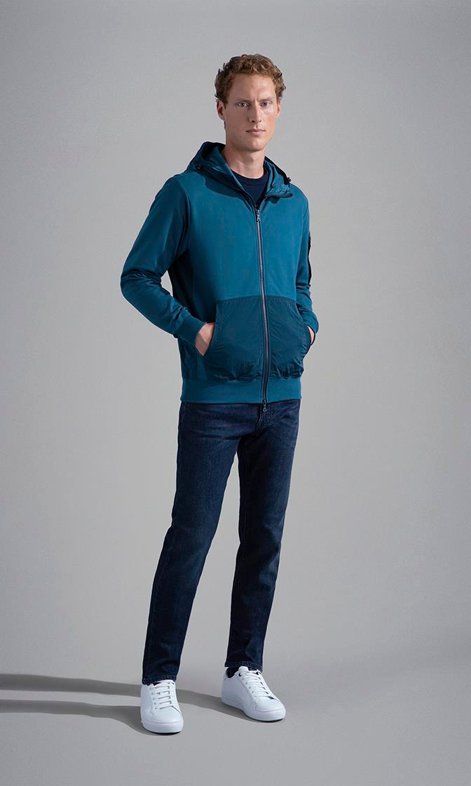 Paul Shark Paul Shark Erkek Denim Kumaş  Normal Bel Düz Model Mavi Jeans 13314110-002