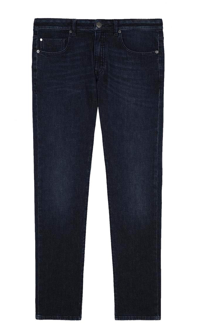 Paul Shark Paul Shark Erkek Denim Kumaş  Normal Bel Düz Model Mavi Jeans 13314110-002