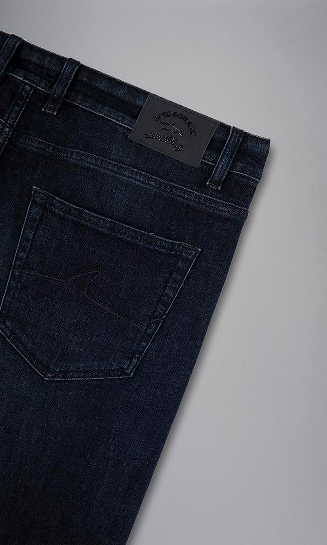 Paul Shark Paul Shark Erkek Denim Kumaş  Normal Bel Düz Model Mavi Jeans 13314110-002