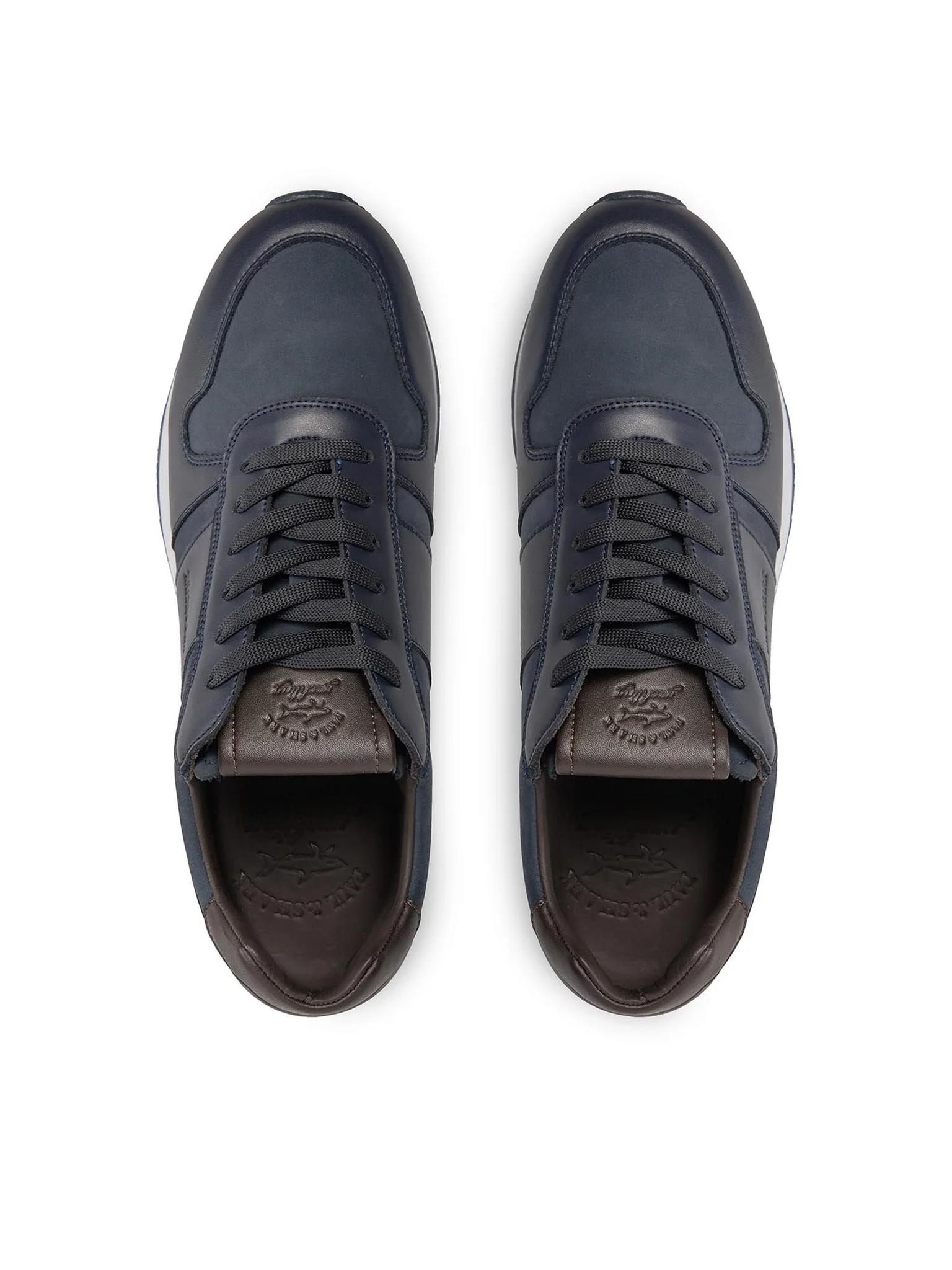 Paul Shark Paul Shark Erkek Deri Rahat Taban Günlük Kullanım Lacivert Sneaker 13318010-100