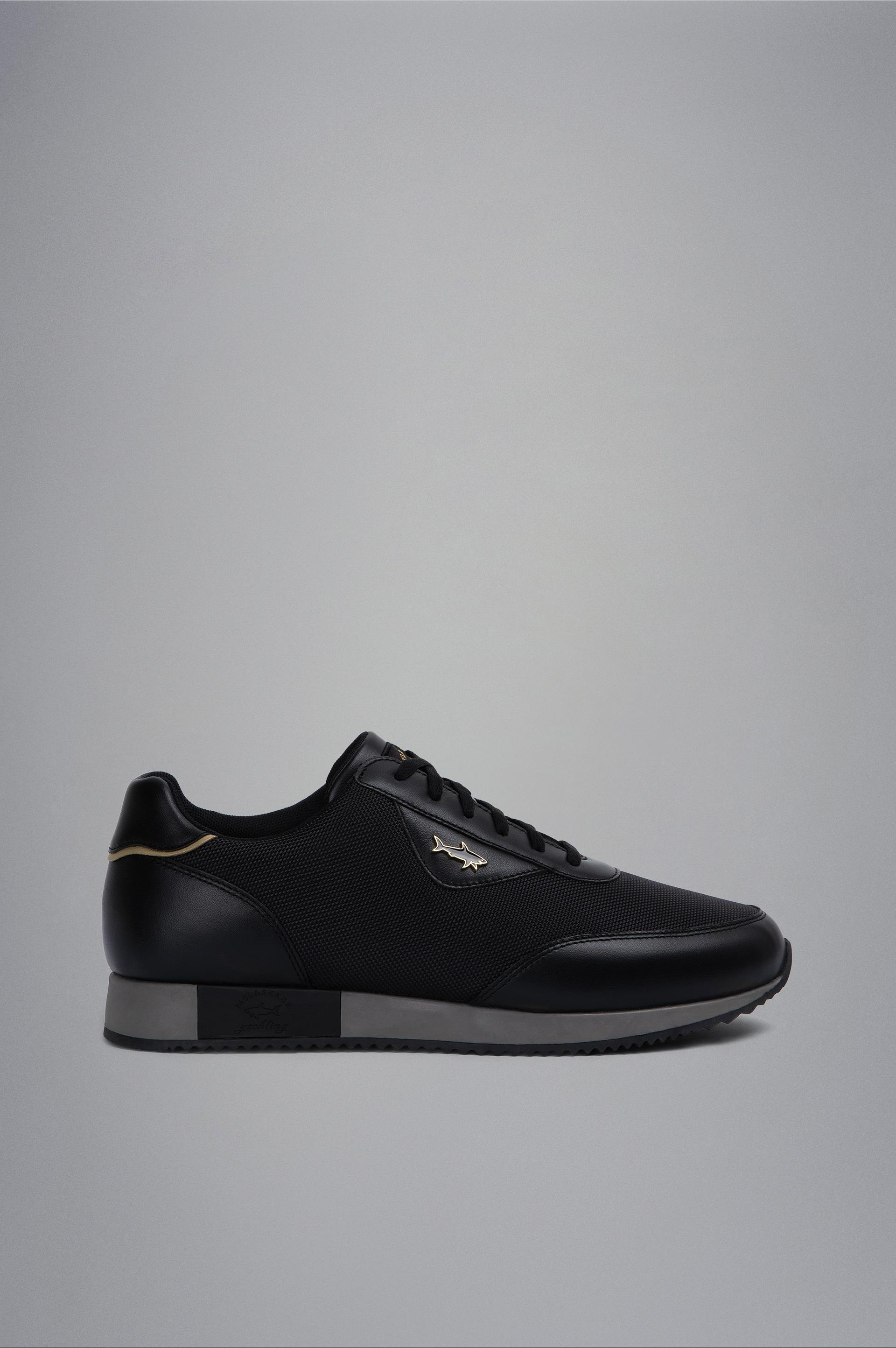 Paul Shark Paul Shark Erkek Deri Rahat Taban Günlük Kullanım Siyah Sneaker 13318000-011
