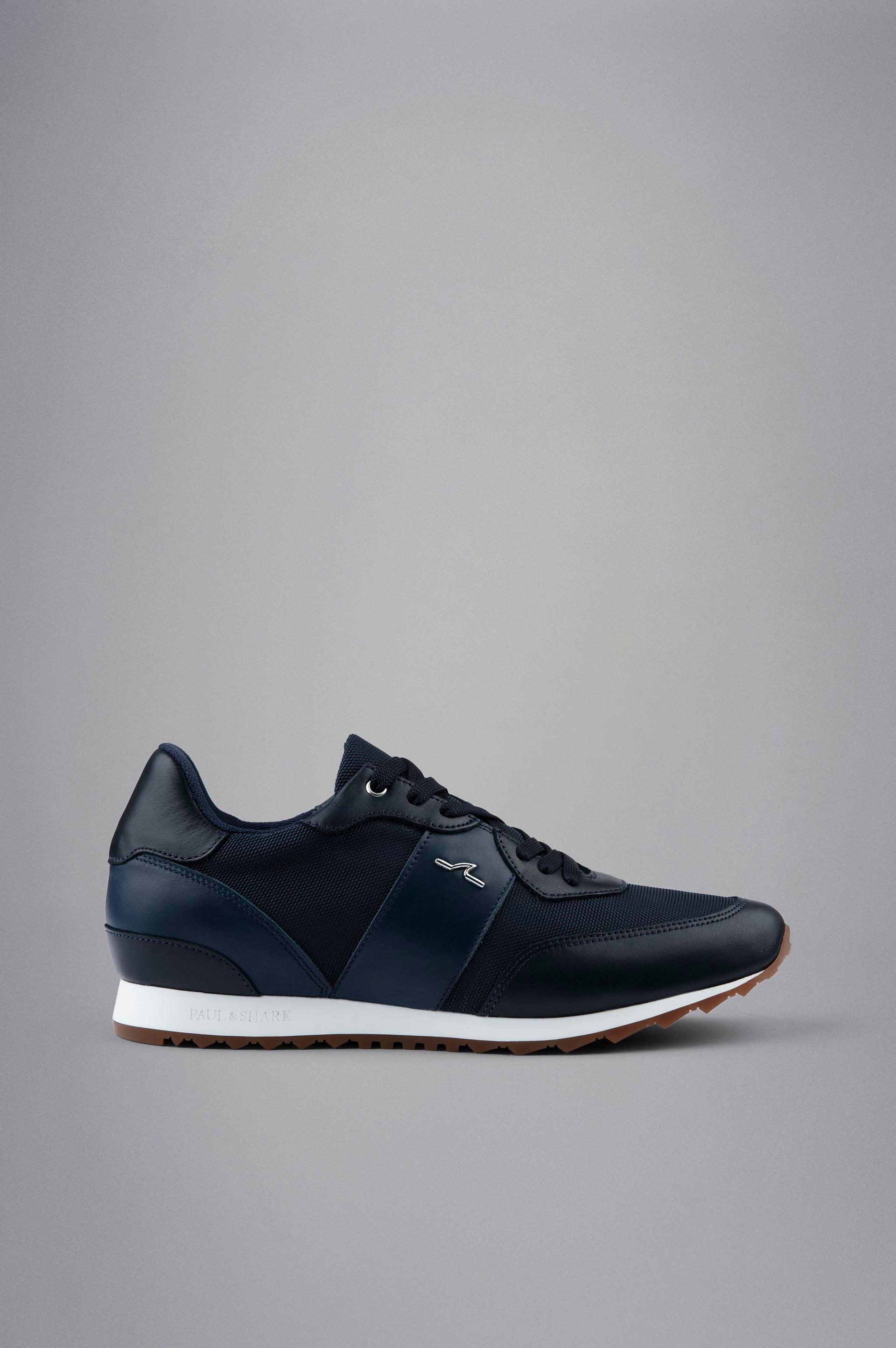 Paul Shark Paul Shark Erkek Deri Rahat Taban Günlük Kullanım Mavi Sneaker 24418009-013
