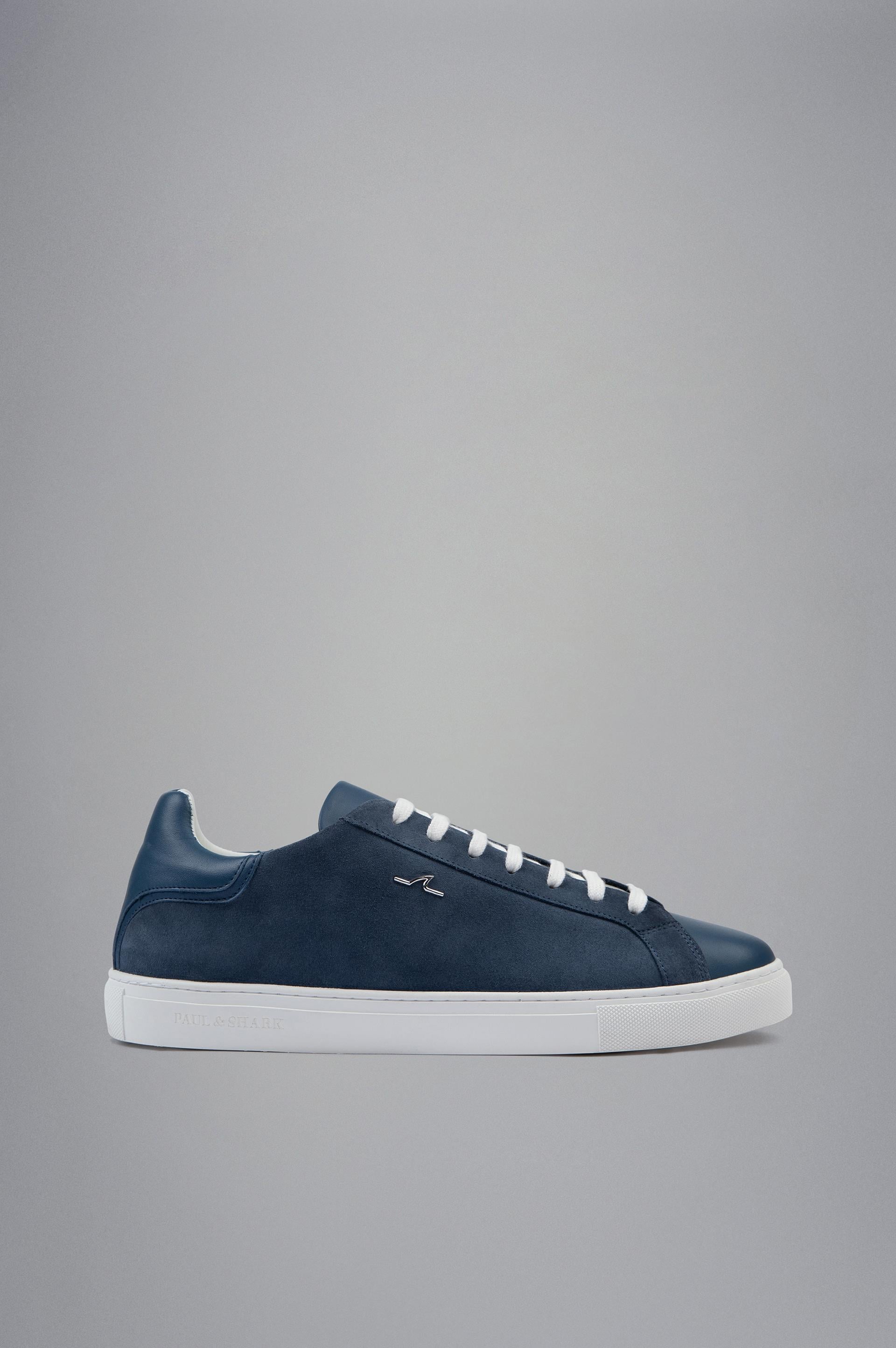 Paul Shark Paul Shark Erkek Deri Rahat Taban Günlük Kullanım Mavi Sneaker 24418002-420