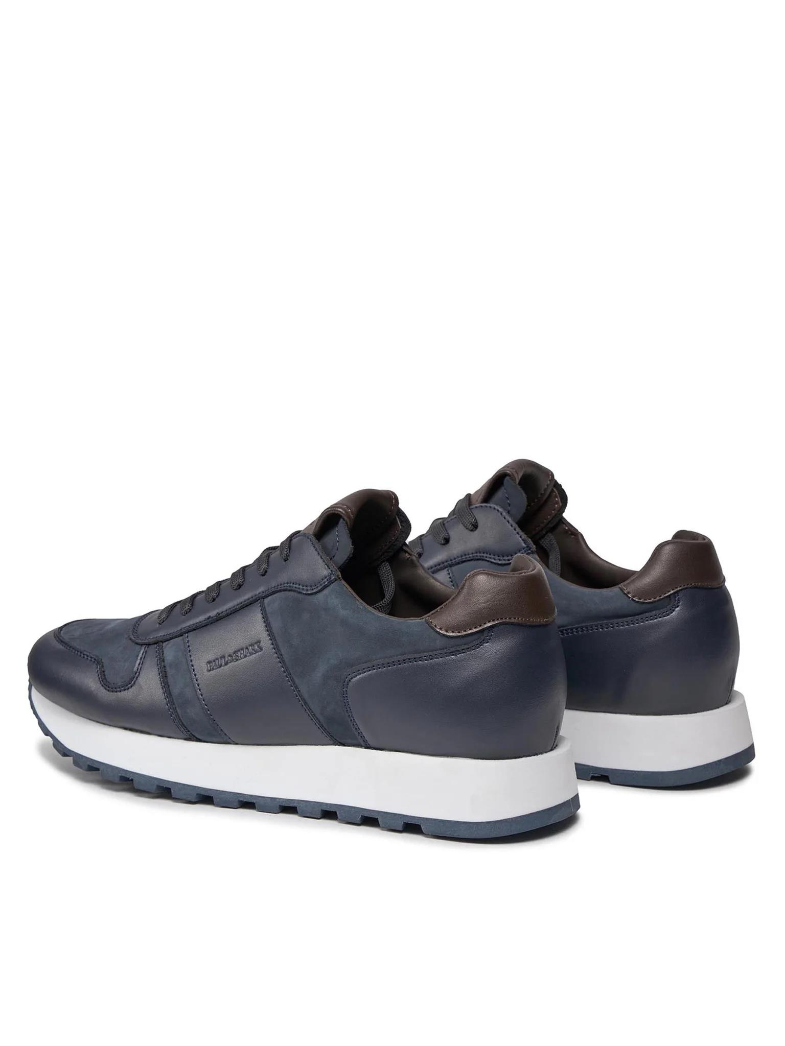 Paul Shark Paul Shark Erkek Deri Rahat Taban Günlük Kullanım Lacivert Sneaker 13318010-100