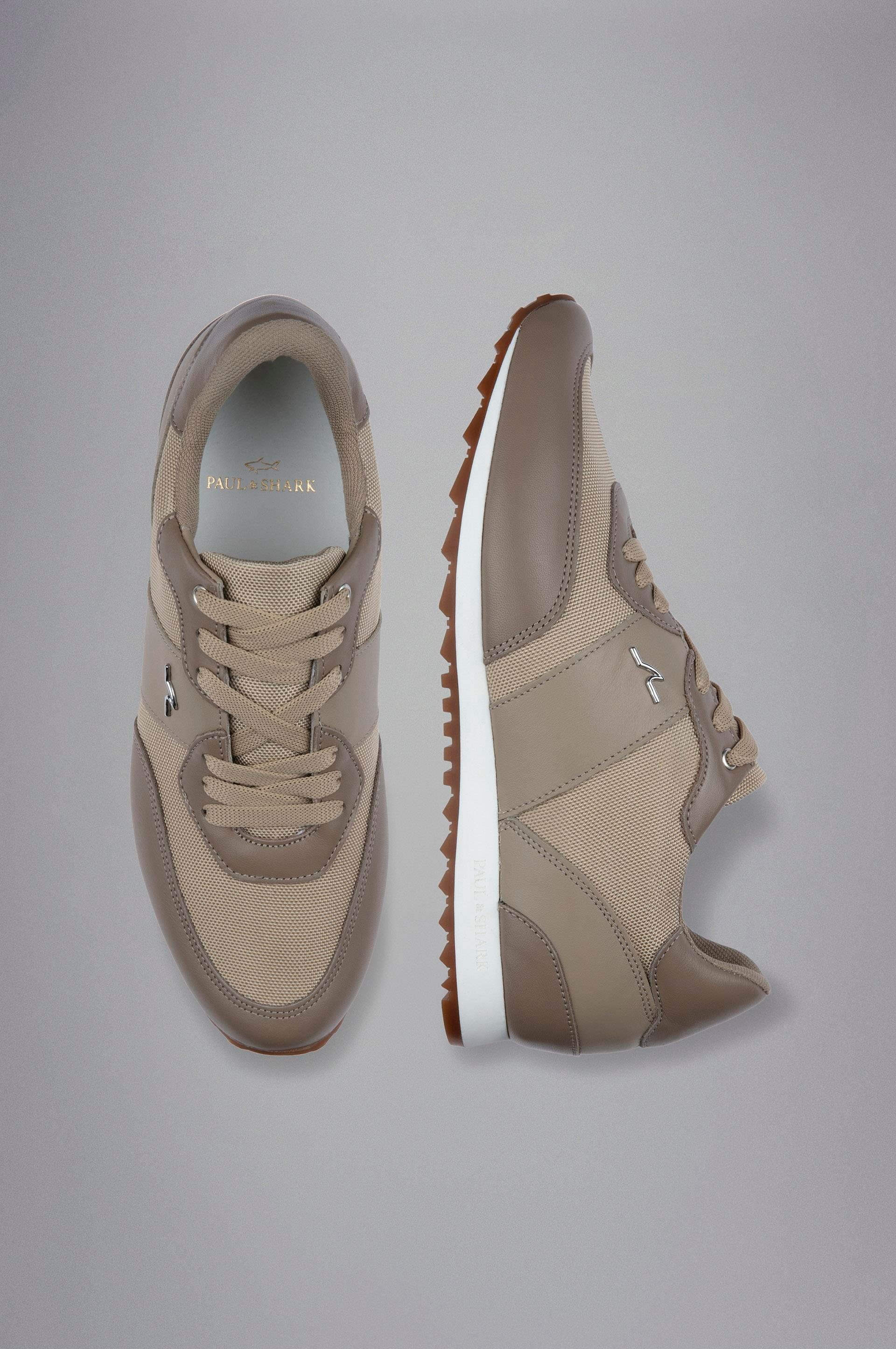 Paul Shark Paul Shark Erkek Deri Rahat Taban Günlük Kullanım Bej Sneaker 24418009-629