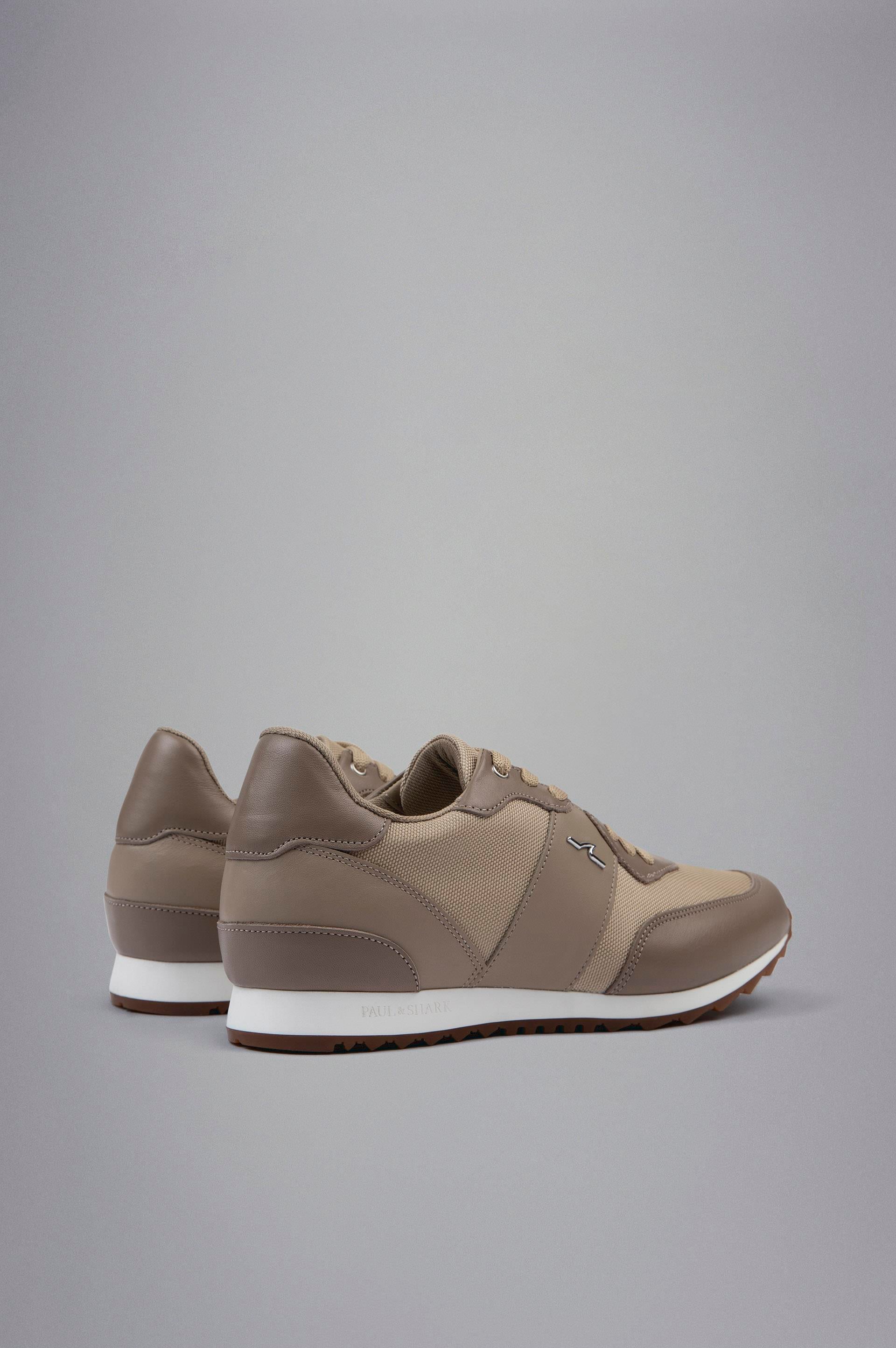 Paul Shark Paul Shark Erkek Deri Rahat Taban Günlük Kullanım Bej Sneaker 24418009-629