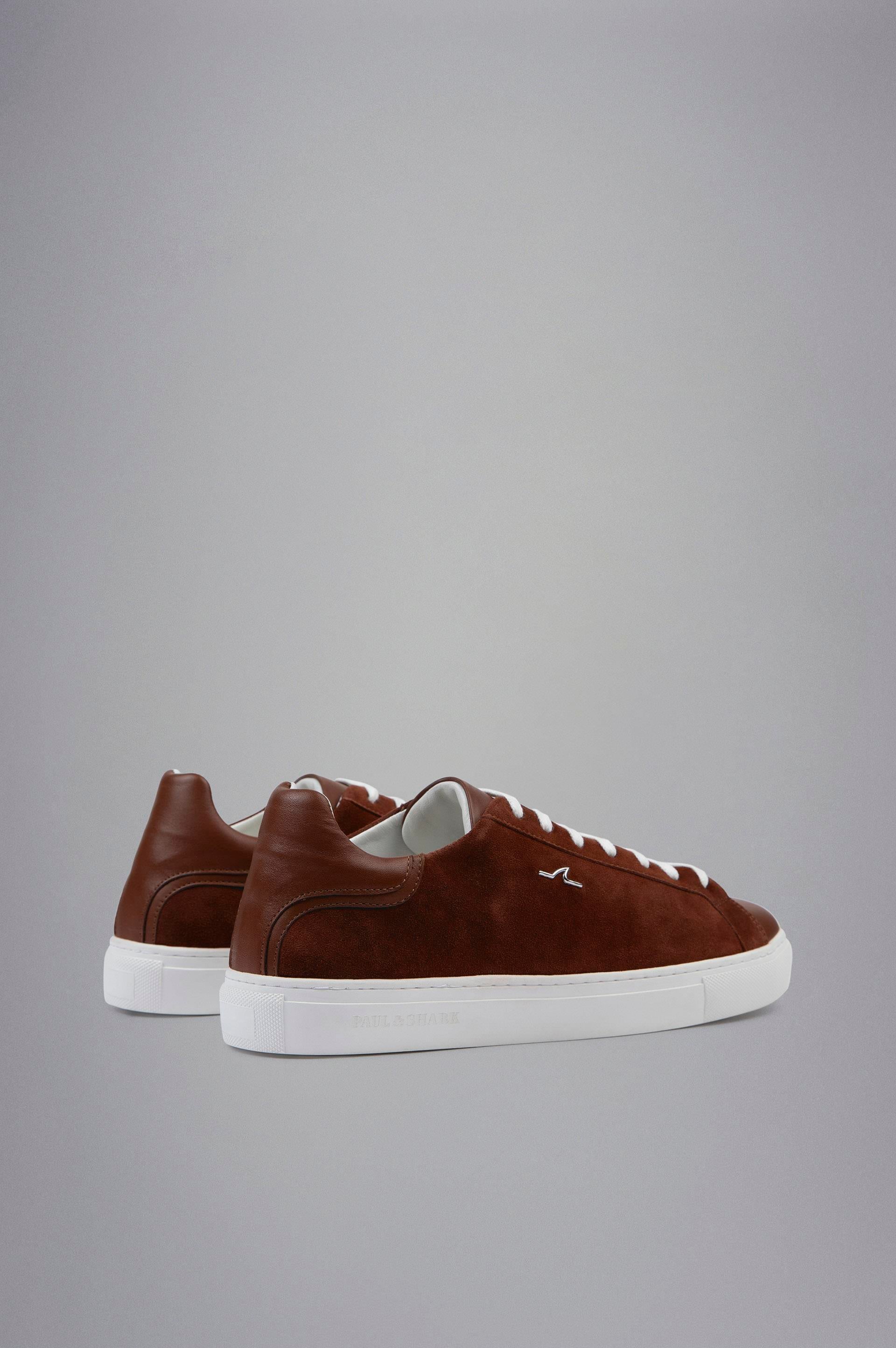Paul Shark Paul Shark Erkek Deri Rahat Taban Günlük Kullanım Kahverengi1 Sneaker 24418002-493