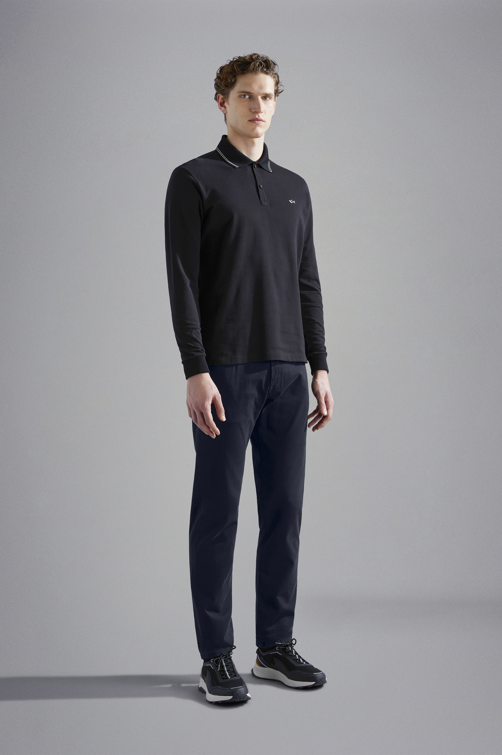 Paul Shark Paul Shark Erkek Dokuma Kumaş  Normal Bel  Düz Model Lacivert Pantolon 14314055-013