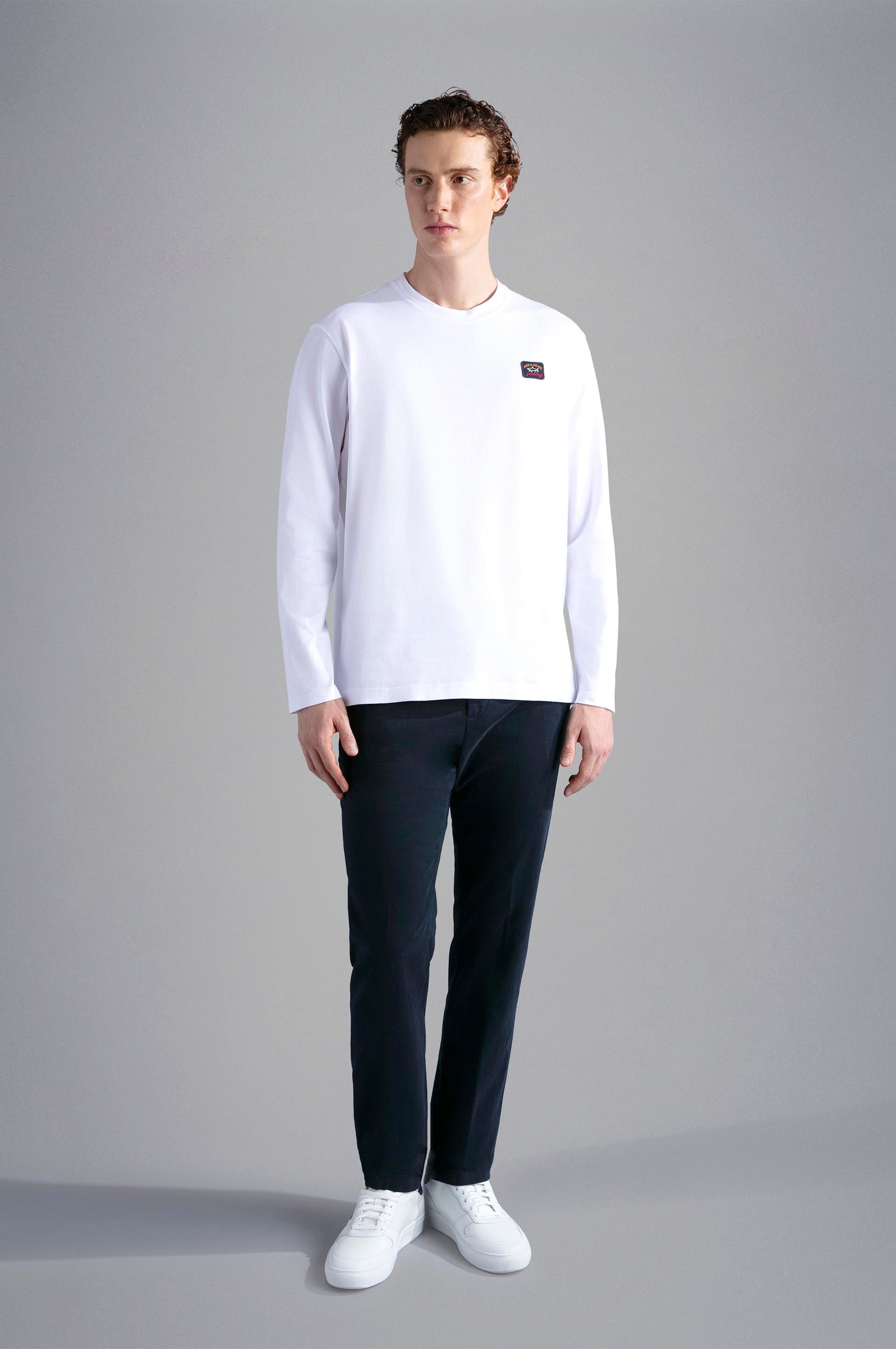 Paul Shark Paul Shark Erkek Dokuma Kumaş  Normal Bel  Düz Model Lacivert Pantolon 13314053-013