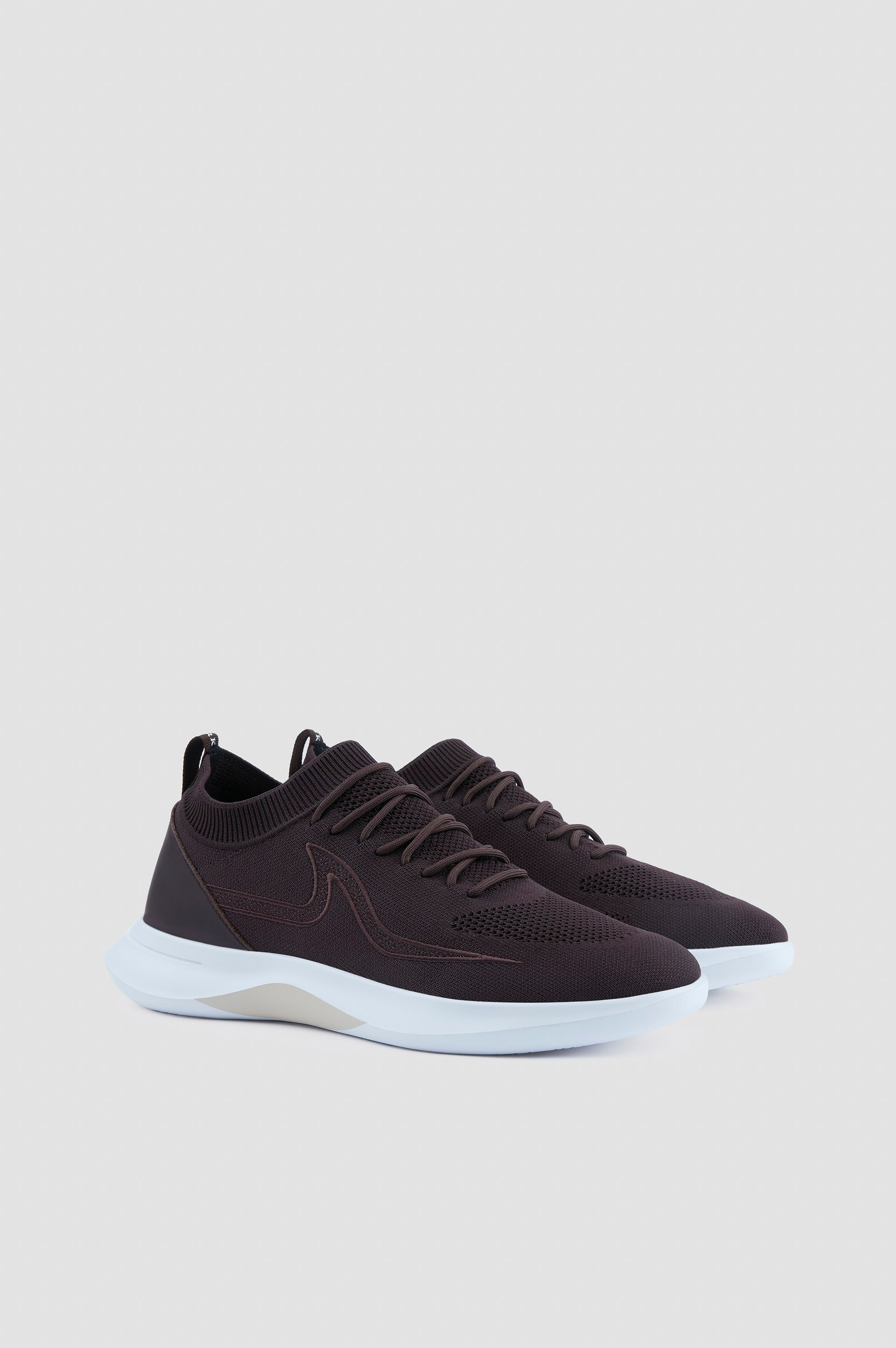 Paul Shark Paul Shark Erkek Fileli Rahat Taban Sivri Burun Düz Kahverengi Sneaker 15318023-494