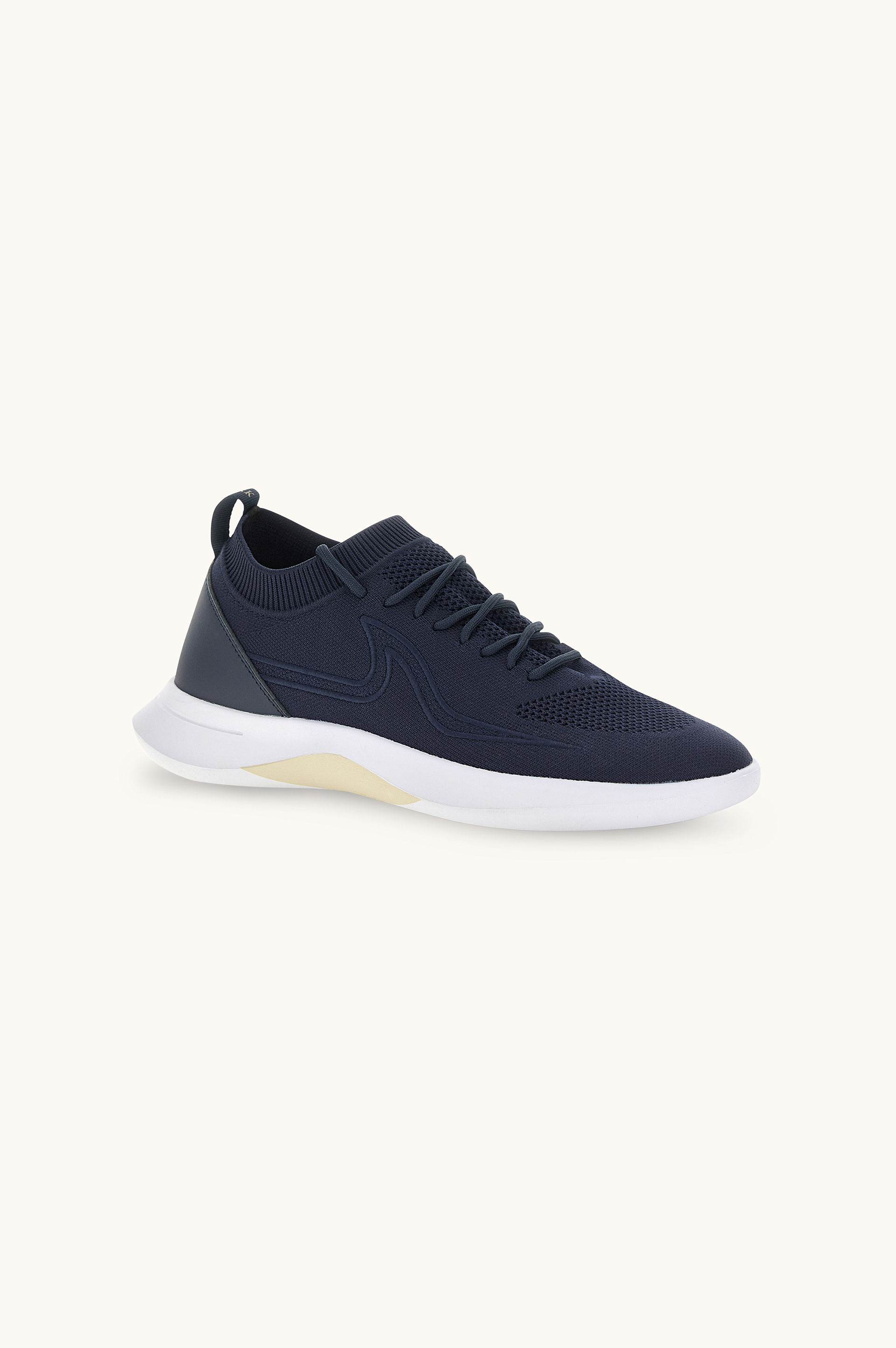 Paul Shark Paul Shark Erkek Fileli Rahat Taban Sivri Burun Düz Lacivert Sneaker 15318023-050