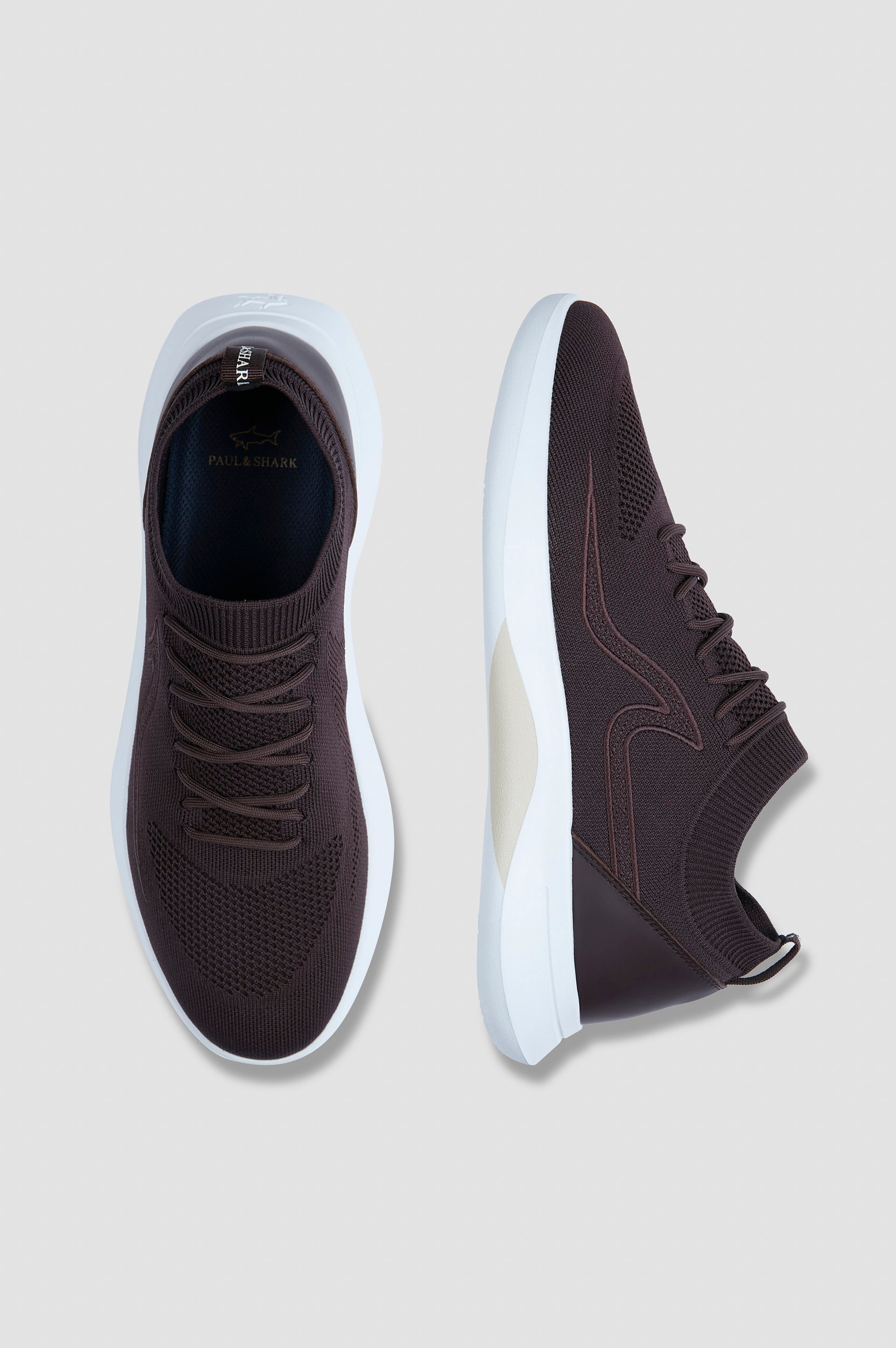 Paul Shark Paul Shark Erkek Fileli Rahat Taban Sivri Burun Düz Kahverengi Sneaker 15318023-494