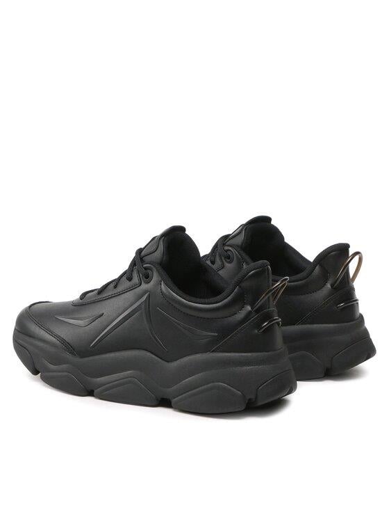 Paul Shark Paul Shark Erkek Günlük kullanım Düz ve Kısa Topuklu Siyah Sneaker 23418011-011
