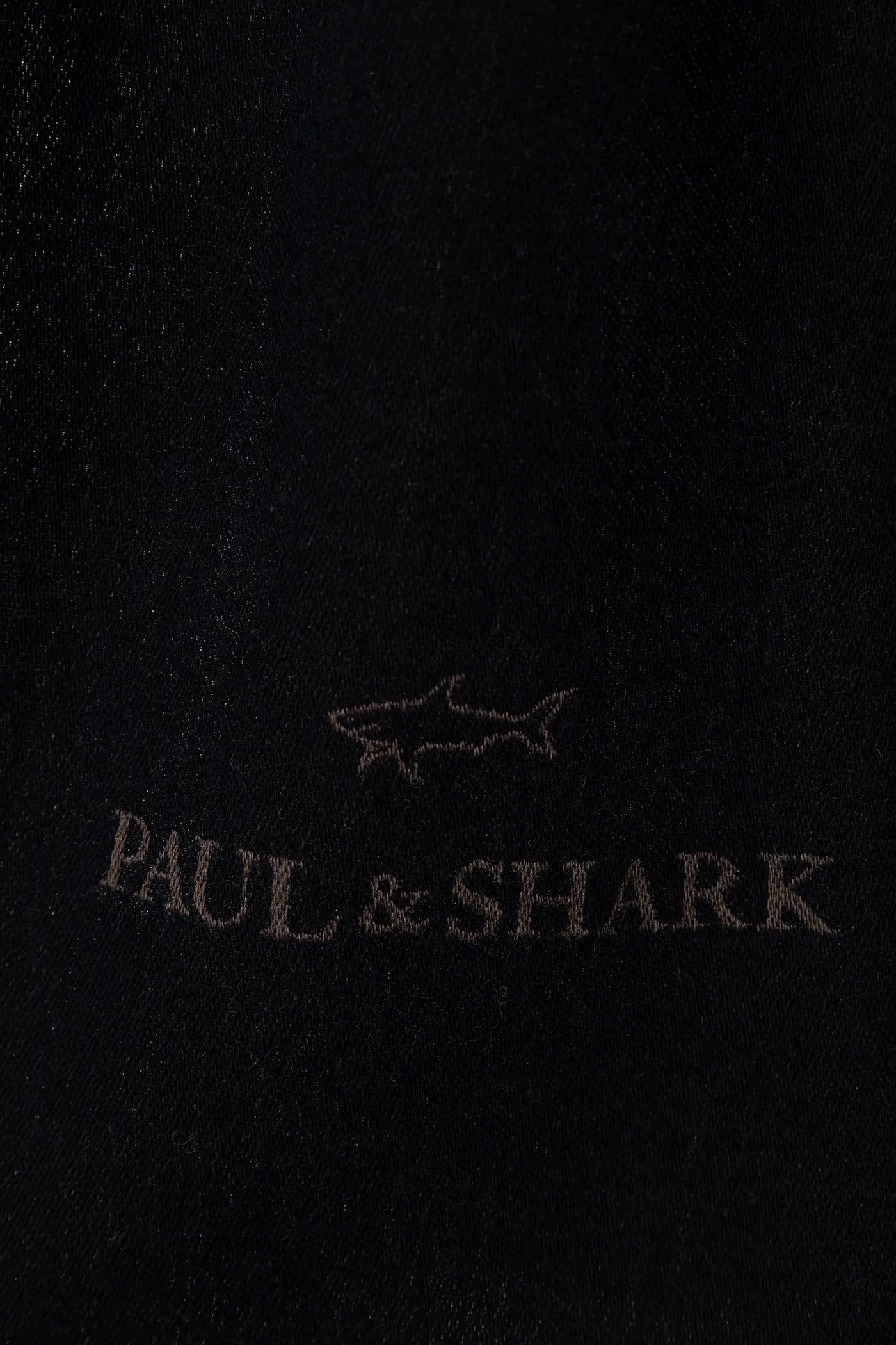 Paul Shark Paul Shark Erkek İkonik Tarz Yün Siyah1 Atkı 14317006-R66