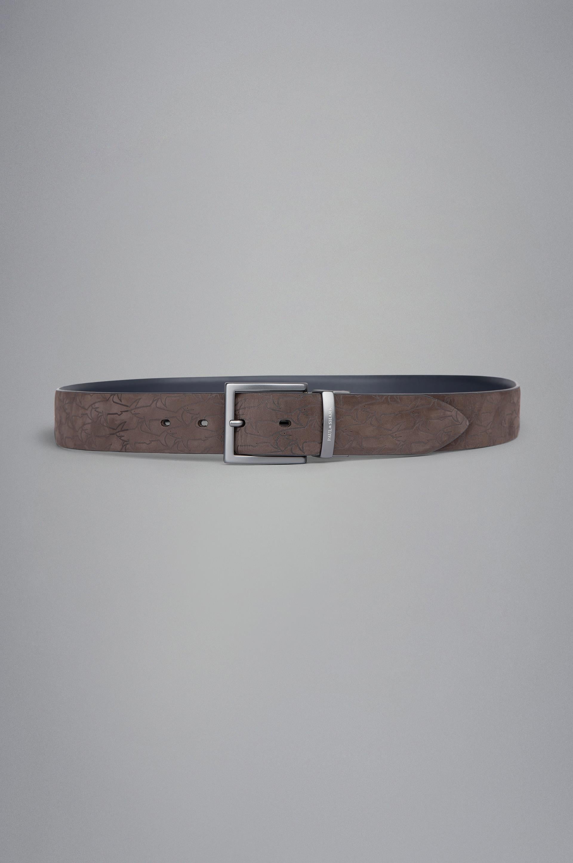 Paul Shark Paul Shark Erkek Logo Detaylı Metal Tokalı Ayarlanabilir 492 Kemer 13316006-492