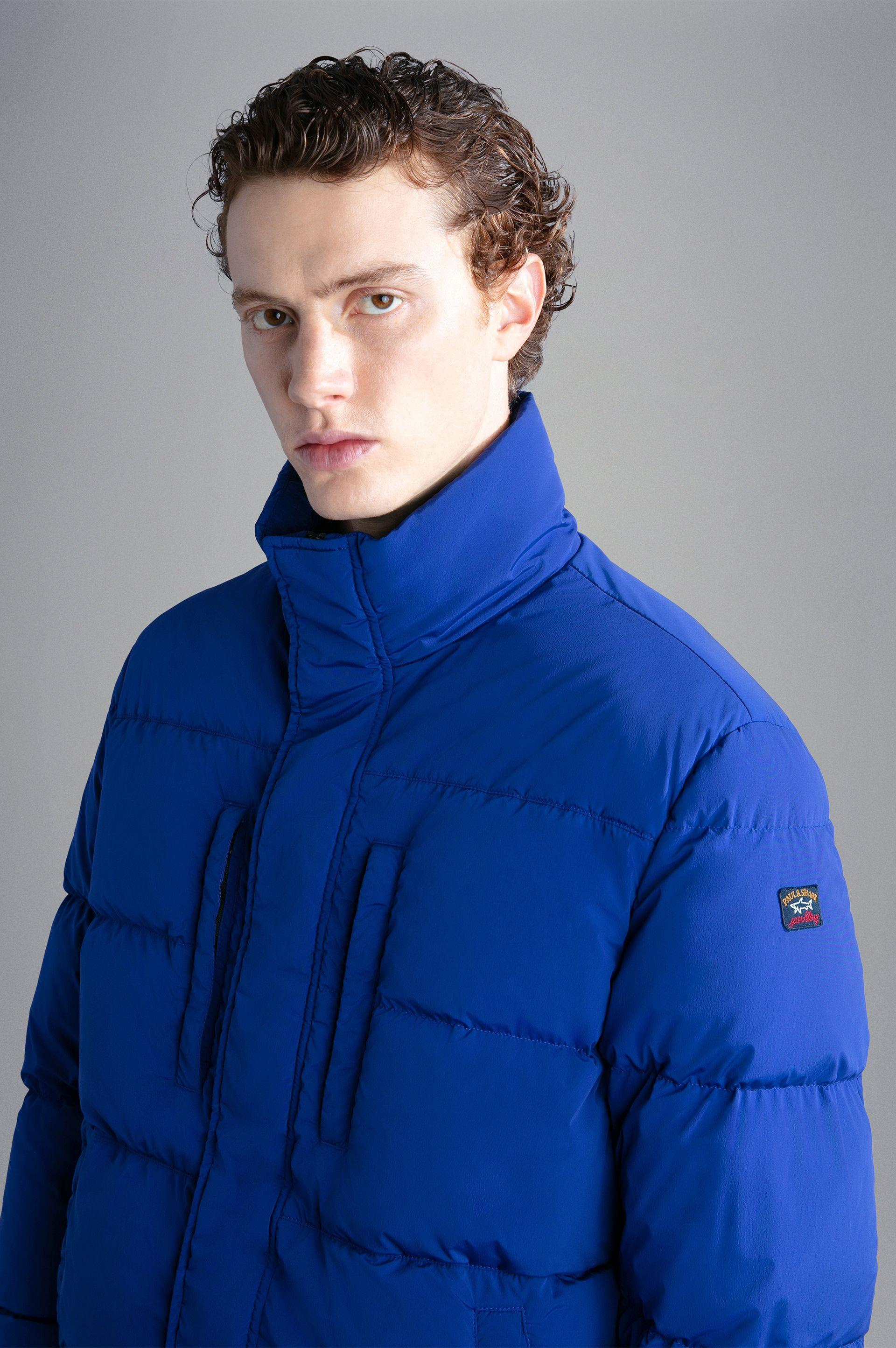 Paul Shark Paul Shark Erkek Marka Logo Detaylı Regular Fit Uzun Kollu Mavi Mont 13312304-408