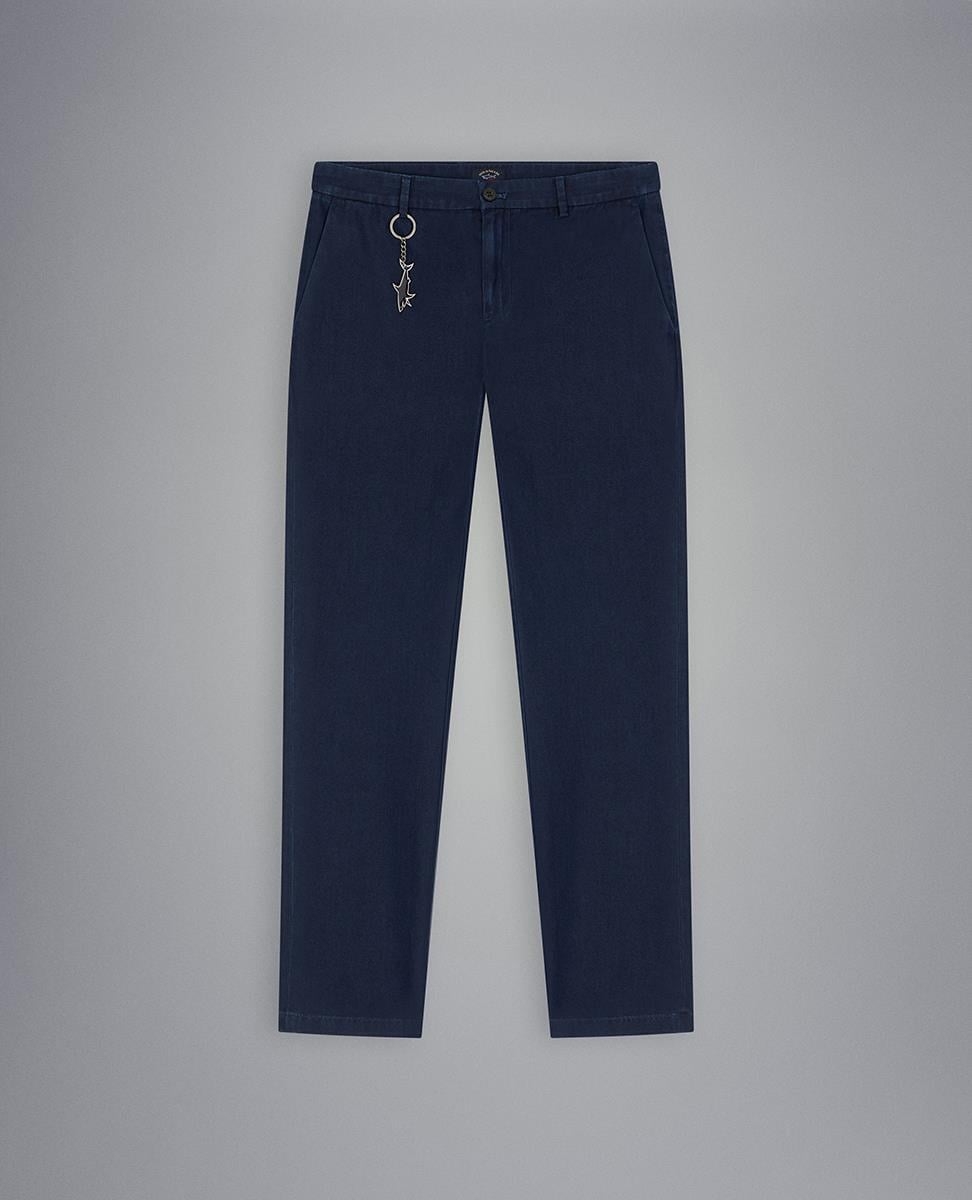 Paul Shark Paul Shark Erkek Marka Logo Detaylı Regular Fit Basic Mavi Jeans 23414135-130