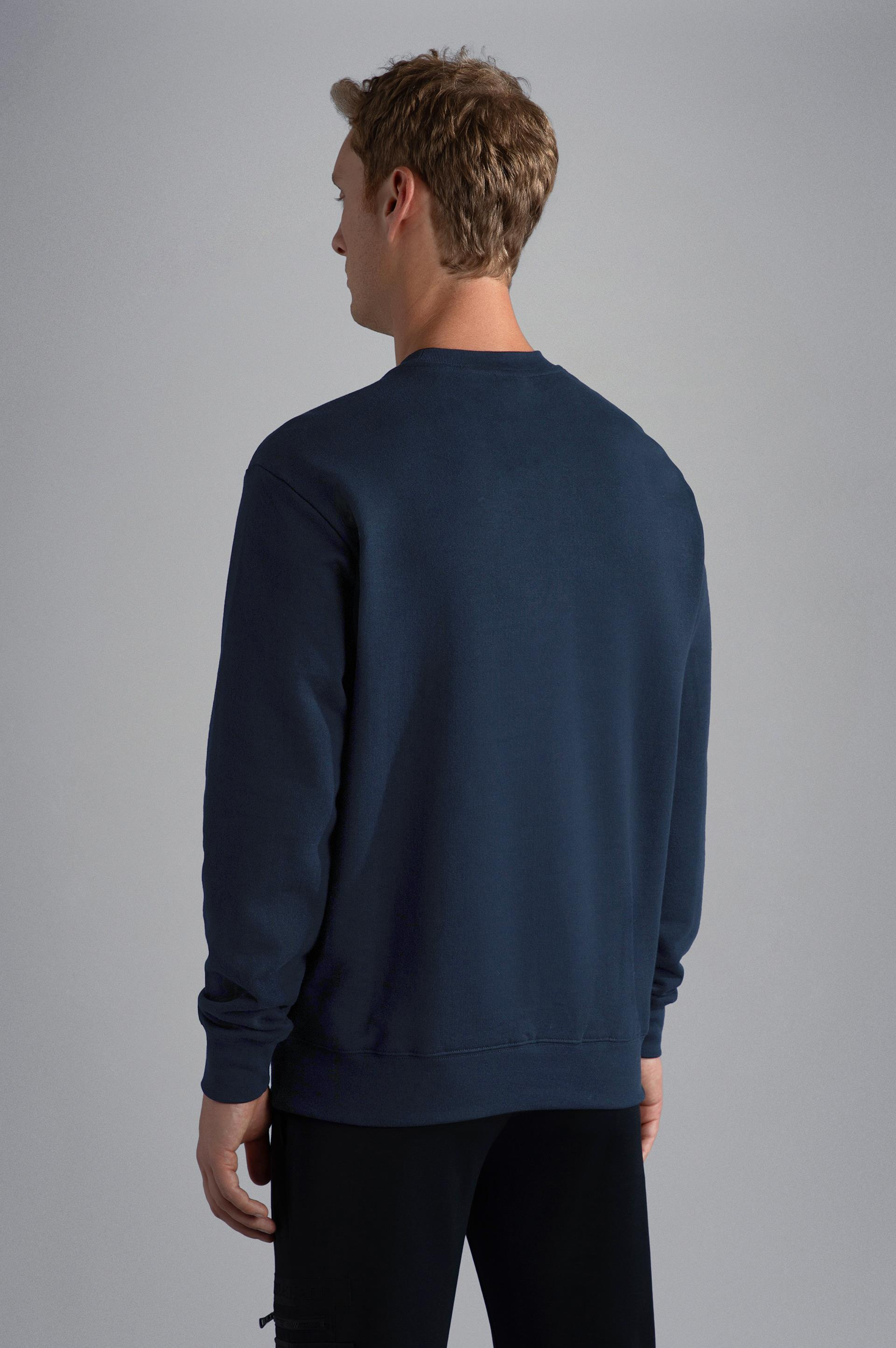 Paul Shark Paul Shark Erkek Marka Logolu Uzun Kollu Rahat Lacivert Sweatshirt 13311831-013