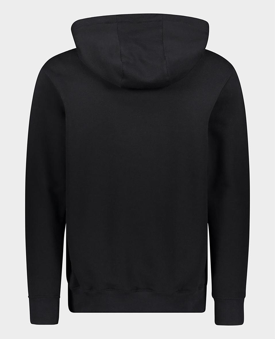 Paul Shark Paul Shark Erkek Marka Logo Detaylı Kapşonlu İpli Siyah Sweatshirt 12311832-011