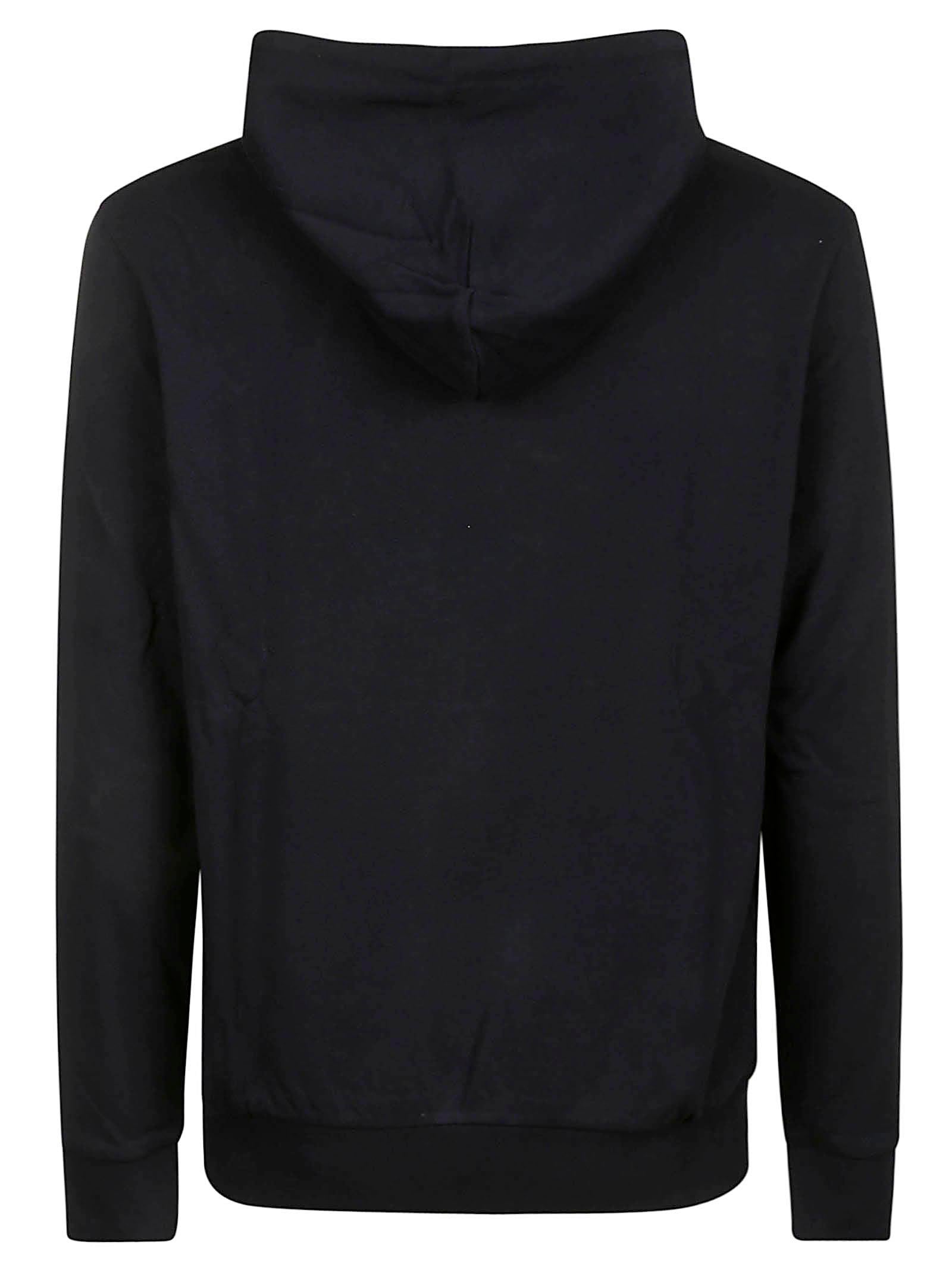 Paul Shark Paul Shark Erkek Marka Logo Detaylı Kapşonlu İpli Lacivert Sweatshirt 12311890-013