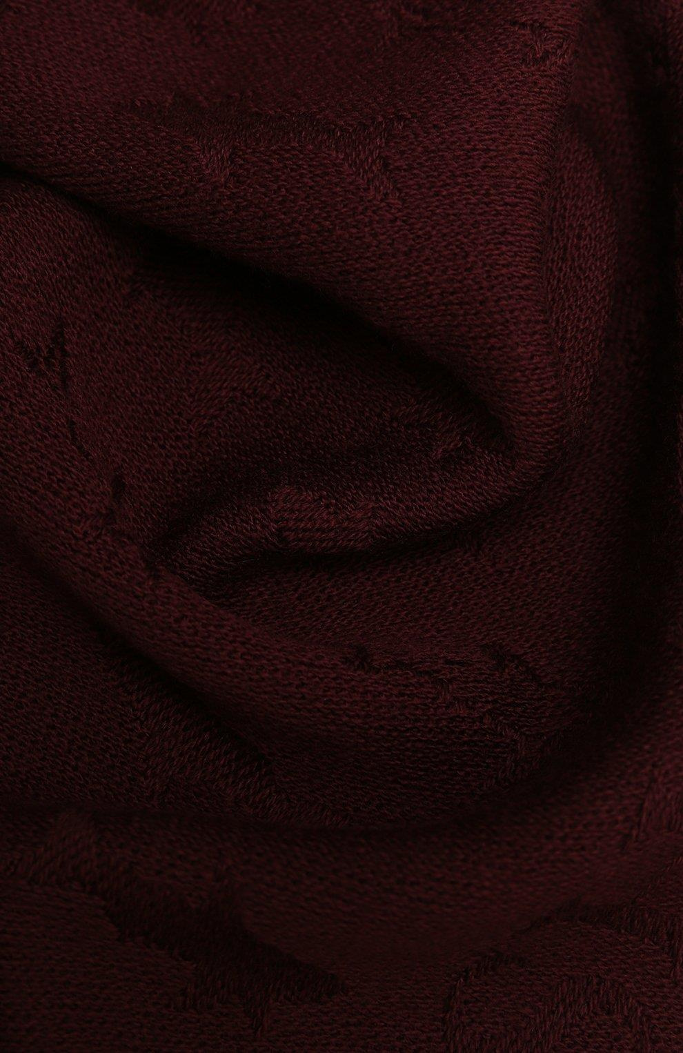 Paul Shark Paul Shark Erkek Marka Logo Baskılı Bordo Atkı 12317008-411