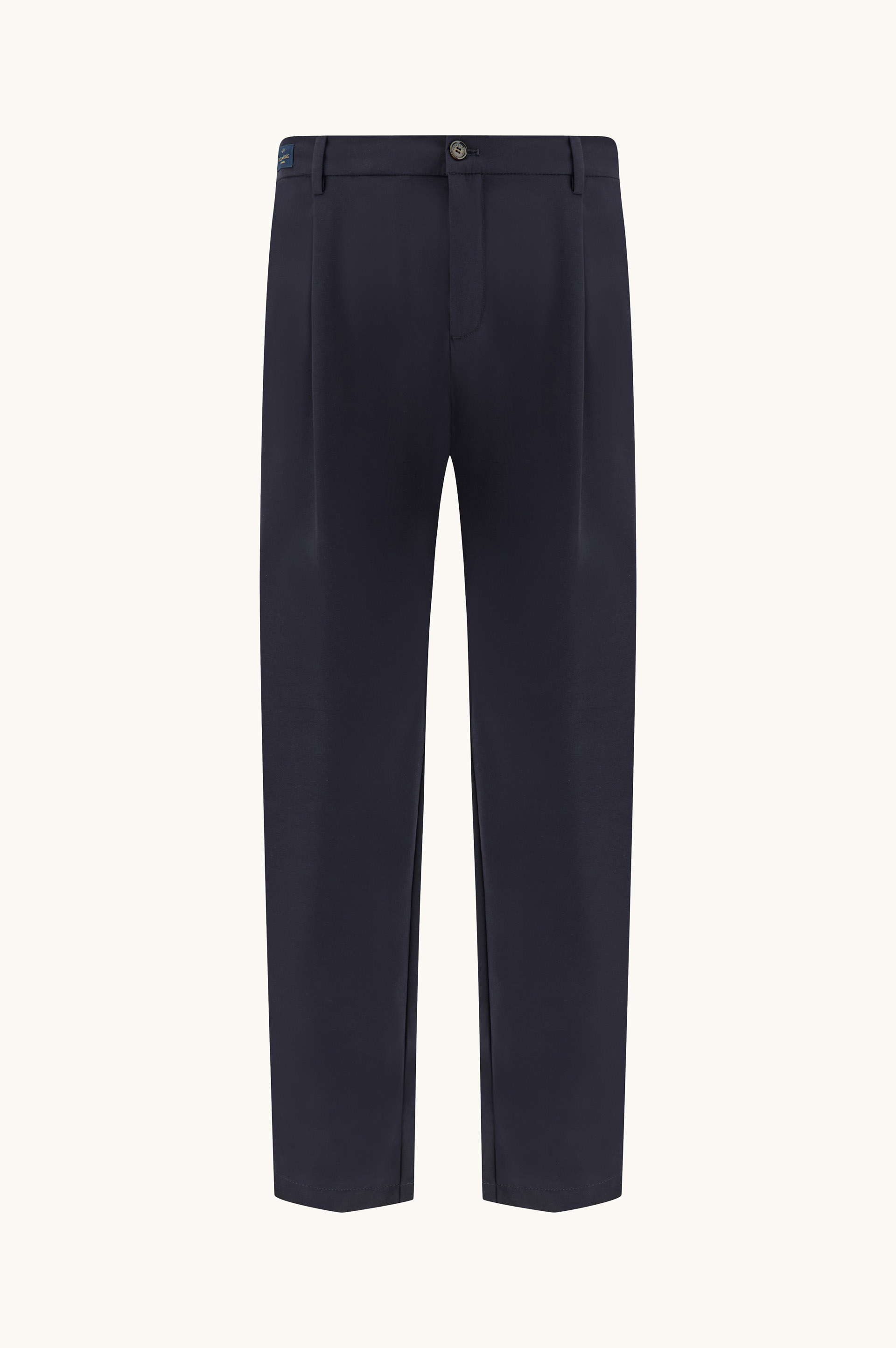 Paul Shark Paul Shark Erkek Normal Bel Regular Fit Rahat ve Esnek Kumaş Düz Paça Lacivert Pantolon 25414071-013