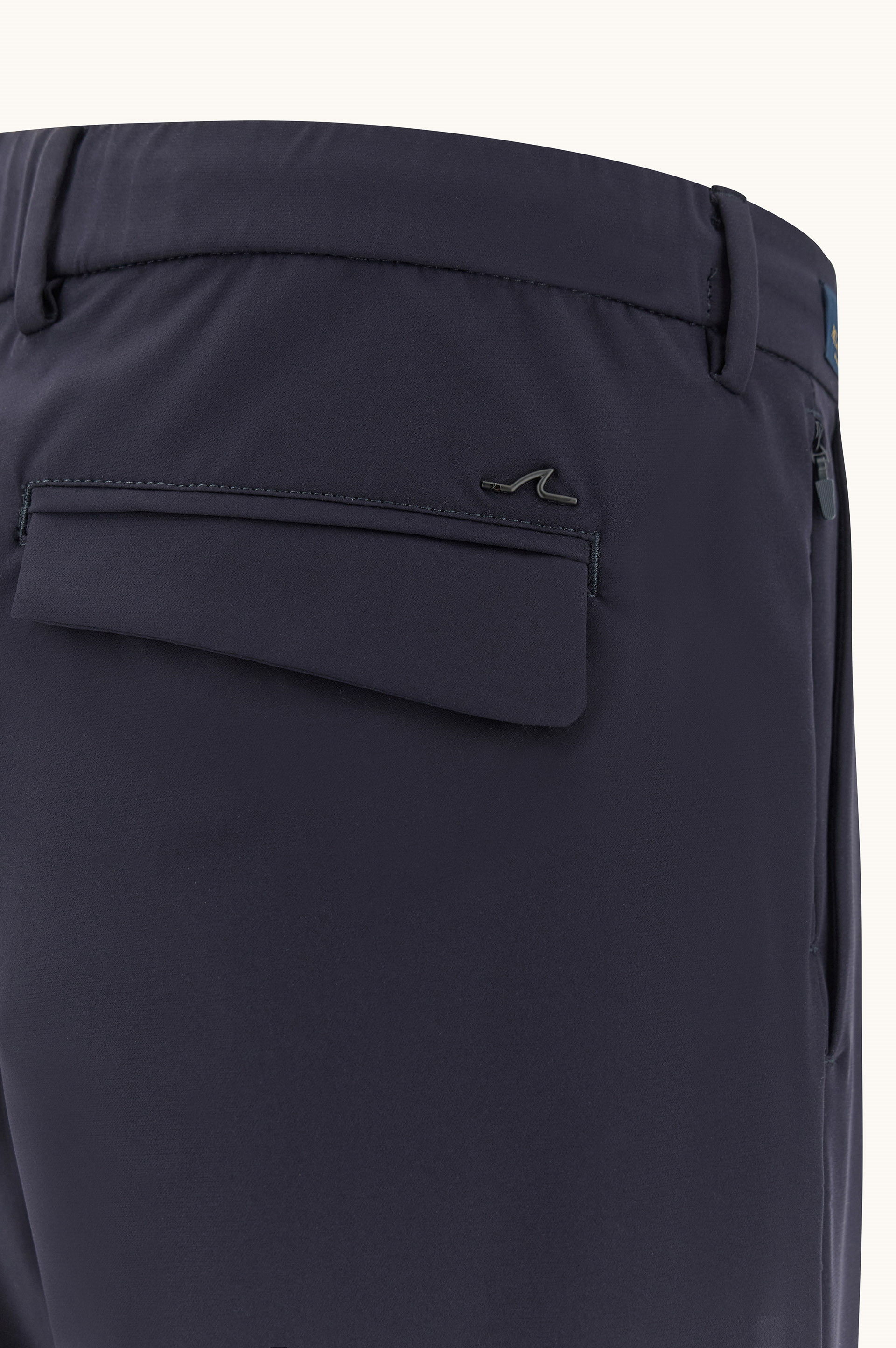 Paul Shark Paul Shark Erkek Normal Bel Regular Fit Rahat ve Esnek Kumaş Düz Paça Lacivert Pantolon 25414071-013