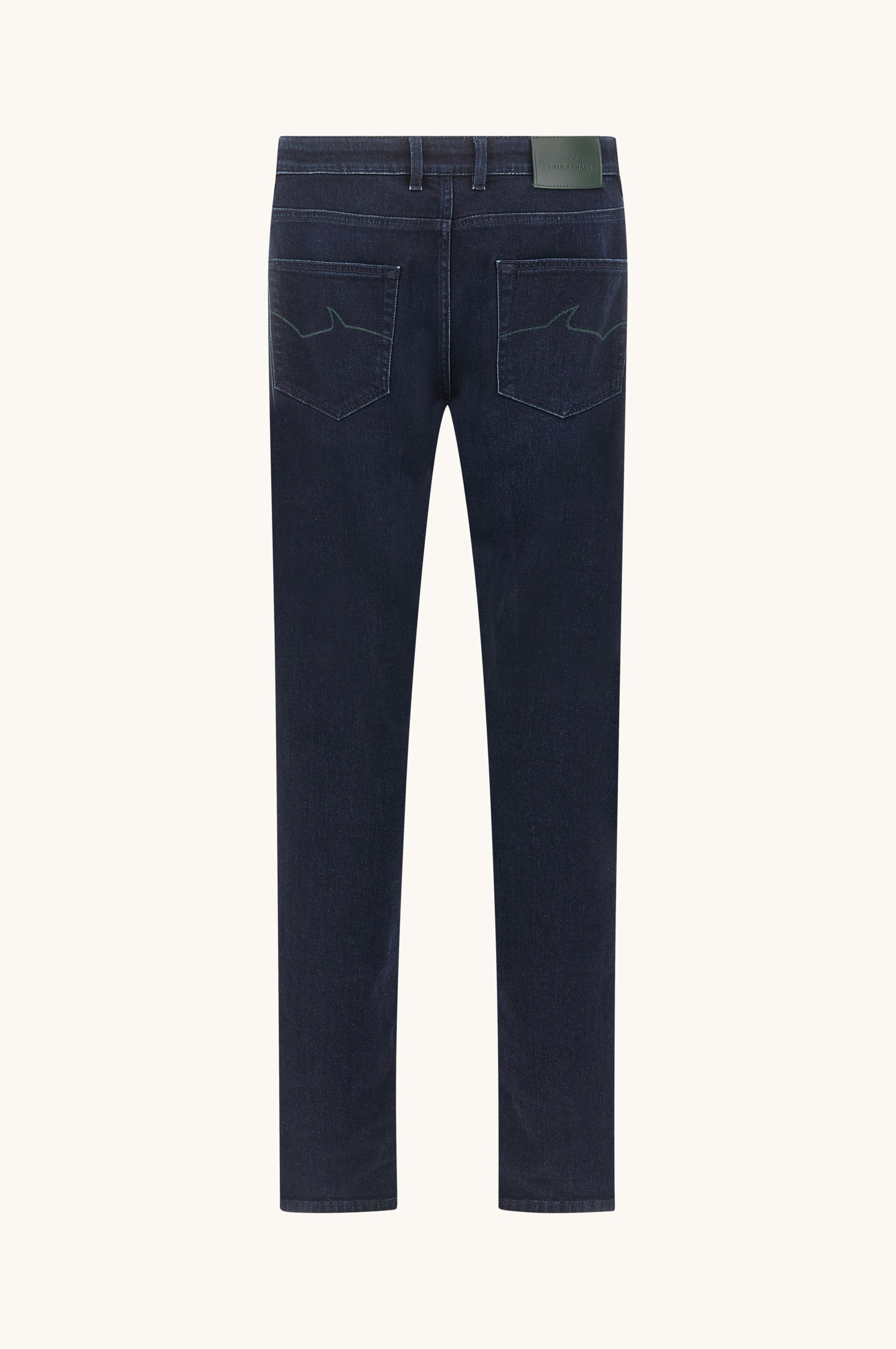 Paul Shark Paul Shark Erkek Normal Kalıp Düz Paça Esnek Denim Lacivert Pantolon 16314143-J03