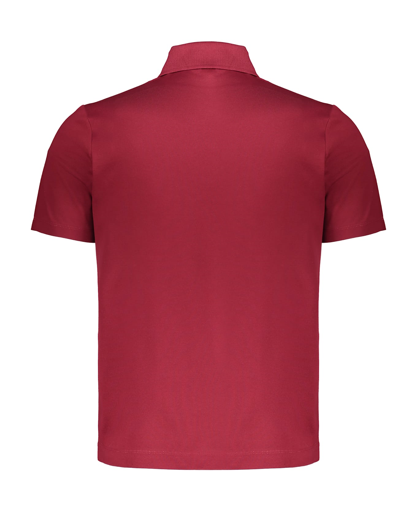 Paul Shark Paul Shark Erkek Normal Kesim Pamuklu Pike Kumaş Kısa Kollu Kırmızı Polo Yaka T-Shirt 99311000-142