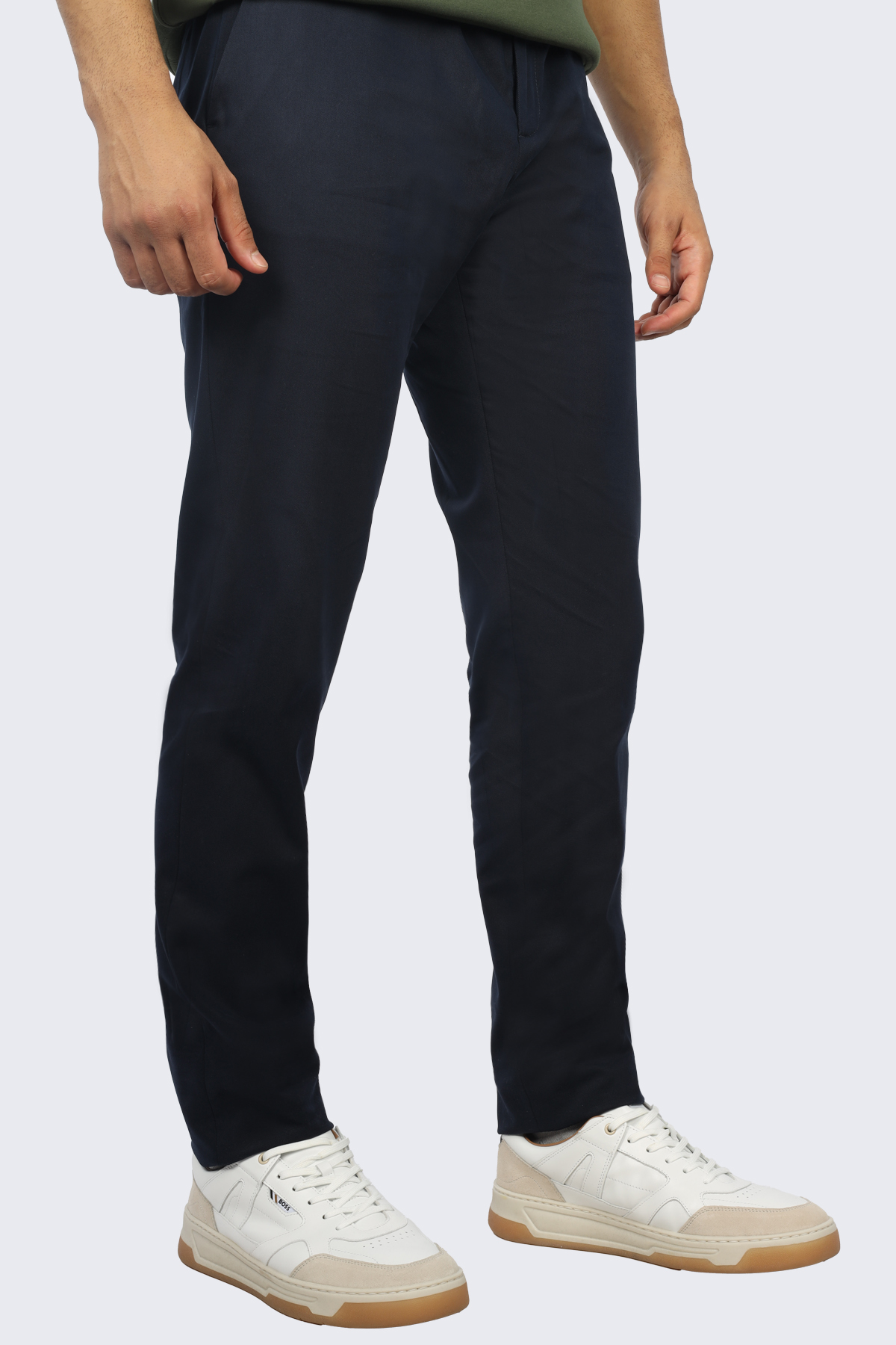 Paul Shark Paul Shark Erkek Normal Kesim Dar Paçalı Lacivert Pantolon 14314039-050