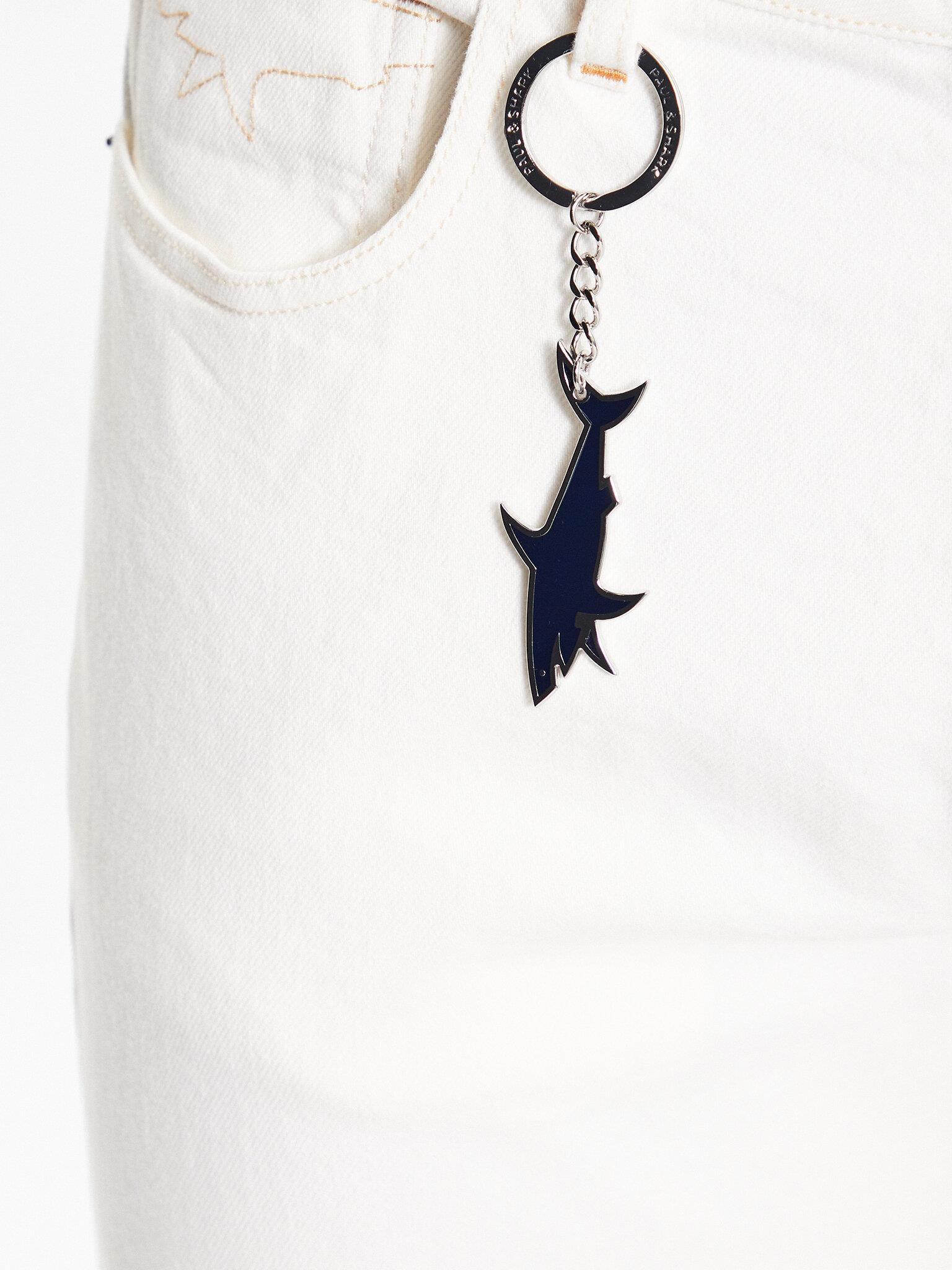 Paul Shark Paul Shark Erkek Pamuklu Marka  Logolu Beyaz Jeans 23414102-010